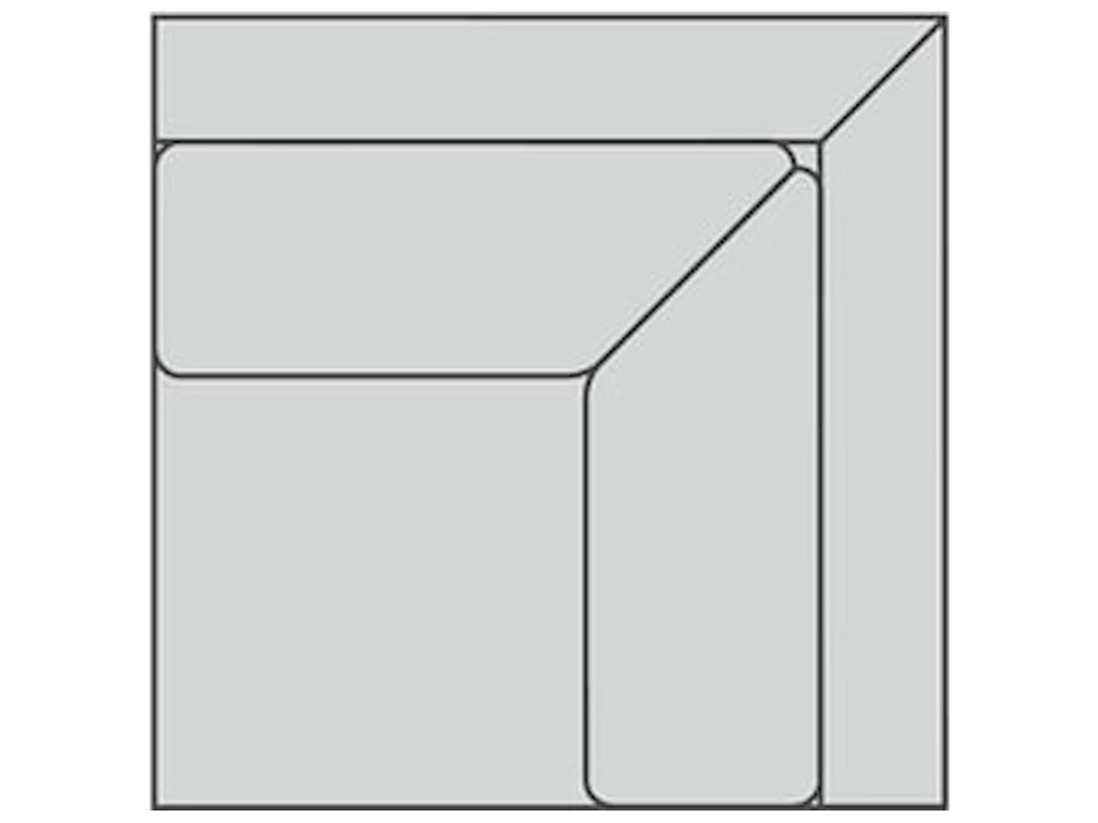 Upholstery Leather Lange Sectional Corner