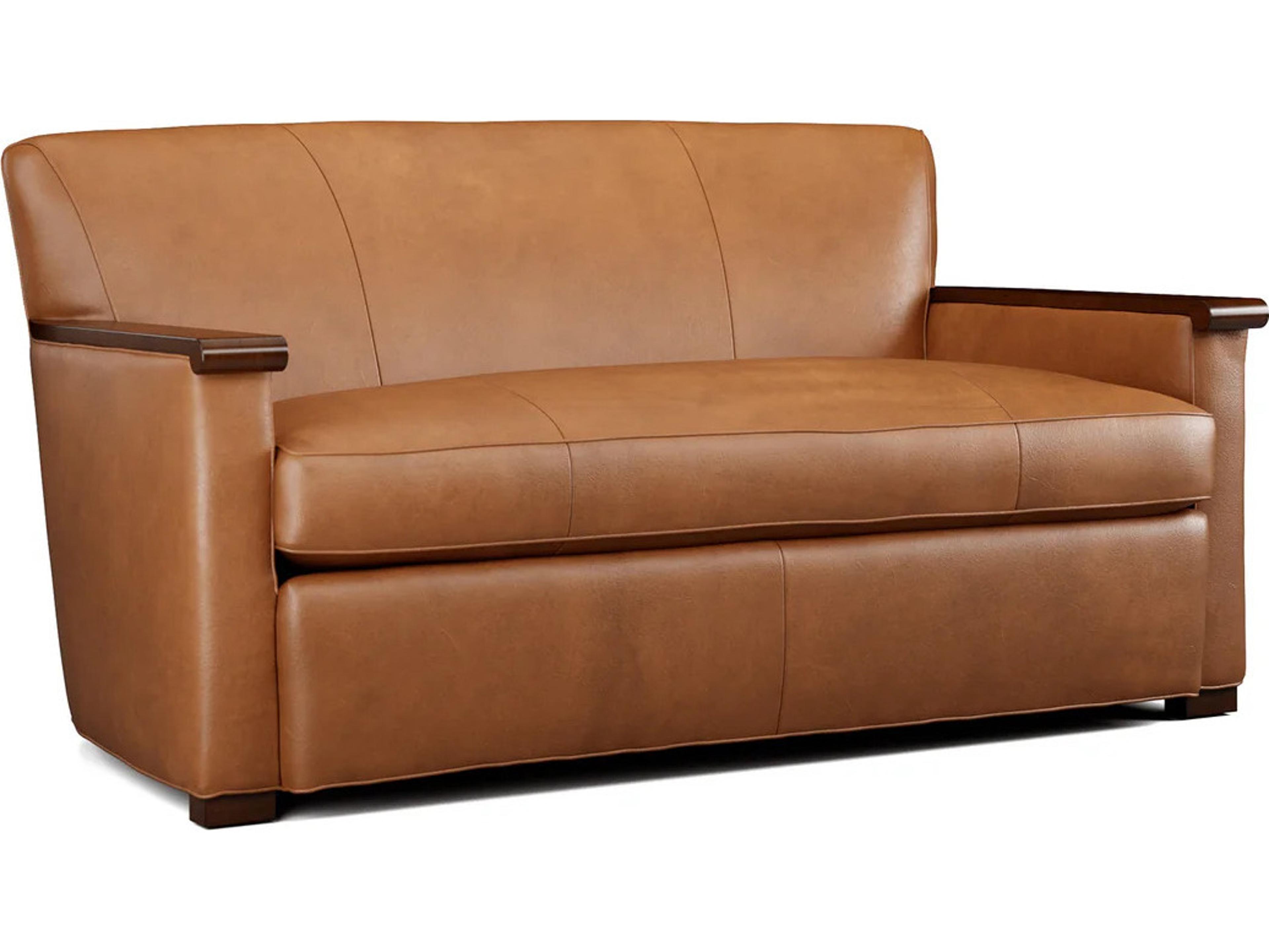 Wesley Leather Loveseat