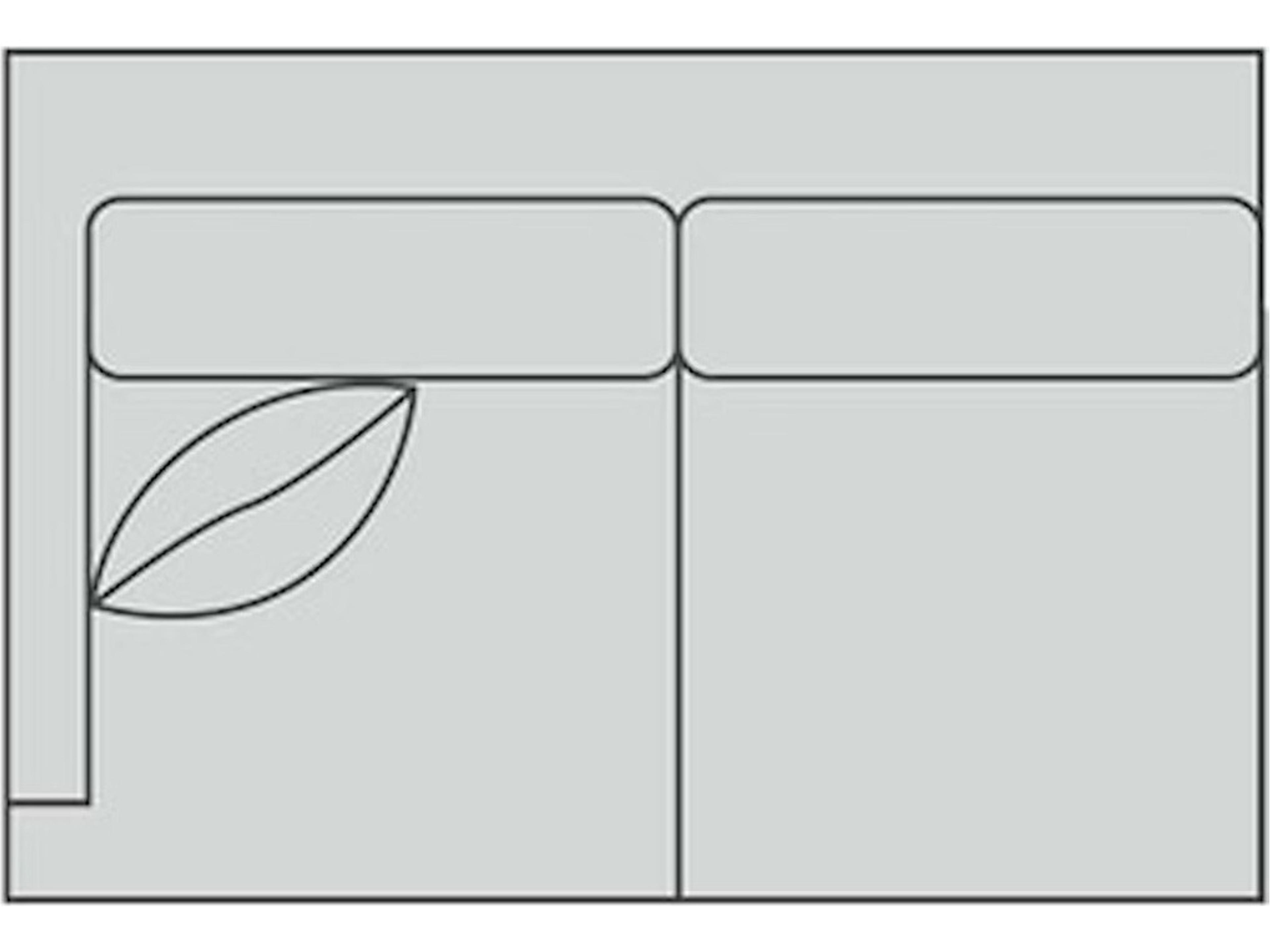 Upholstery Leather Smithfield Lt. Arm Loveseat