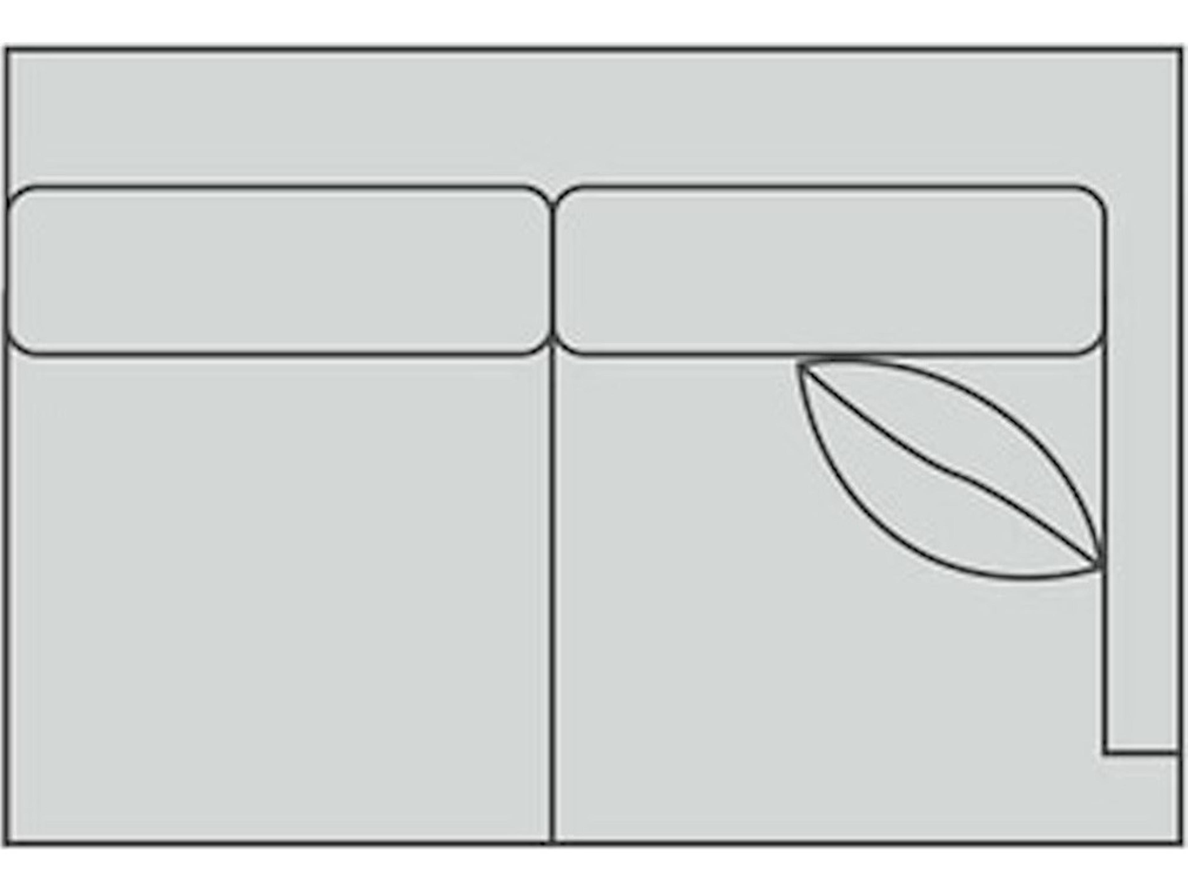 Upholstery Leather Smithfield Right Arm Loveseat