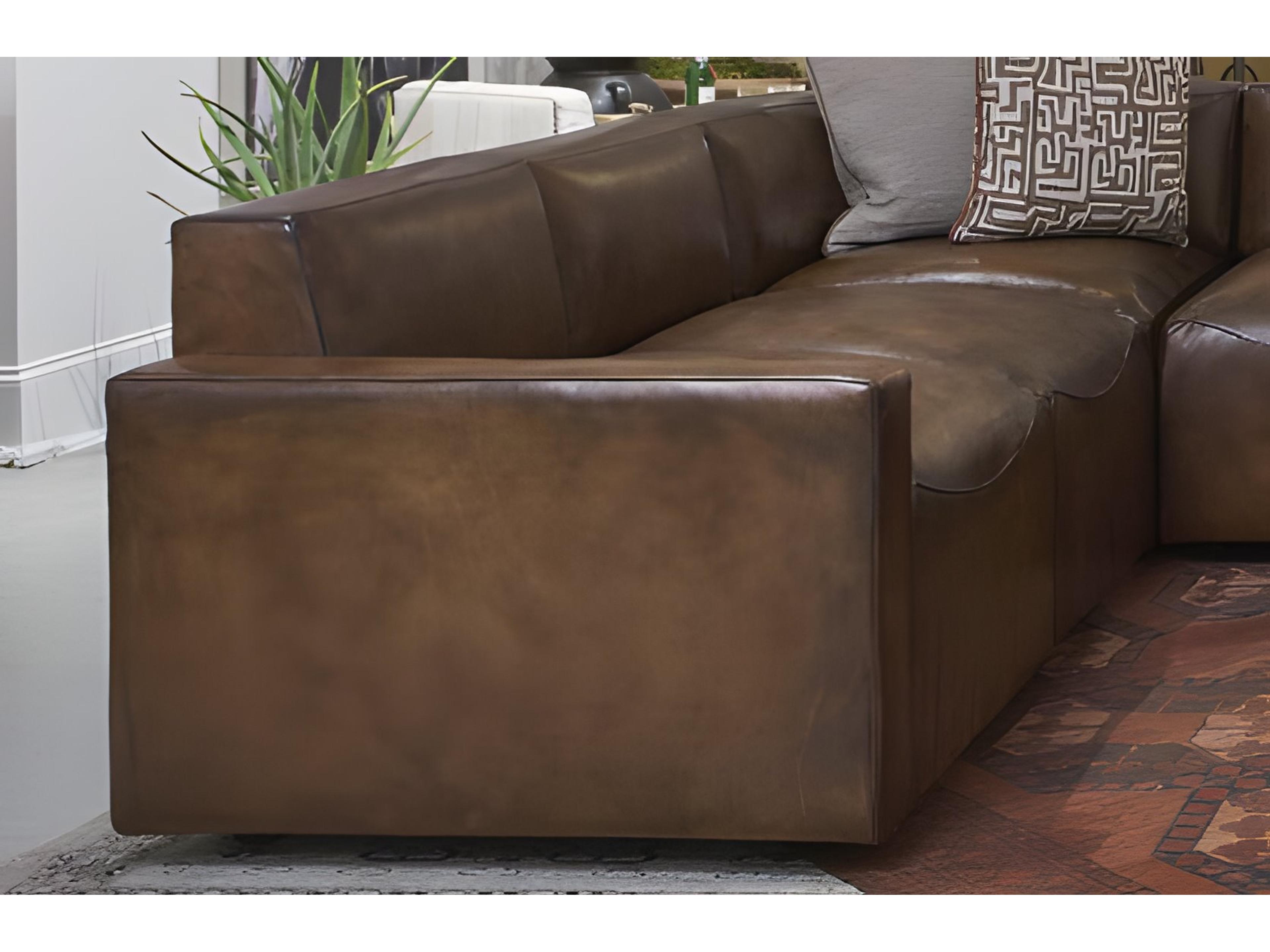 Upholstery Leather Austin Right Arm Chair