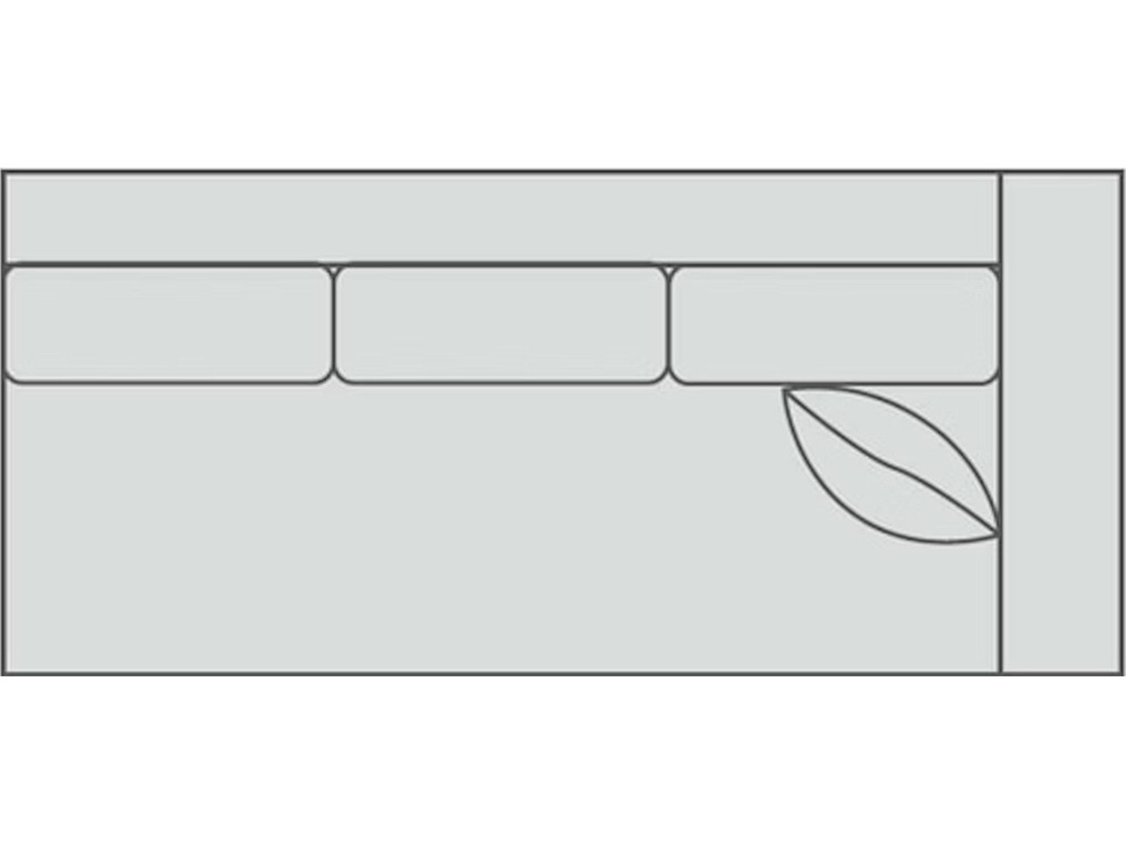 Palermo Right Arm Sofa