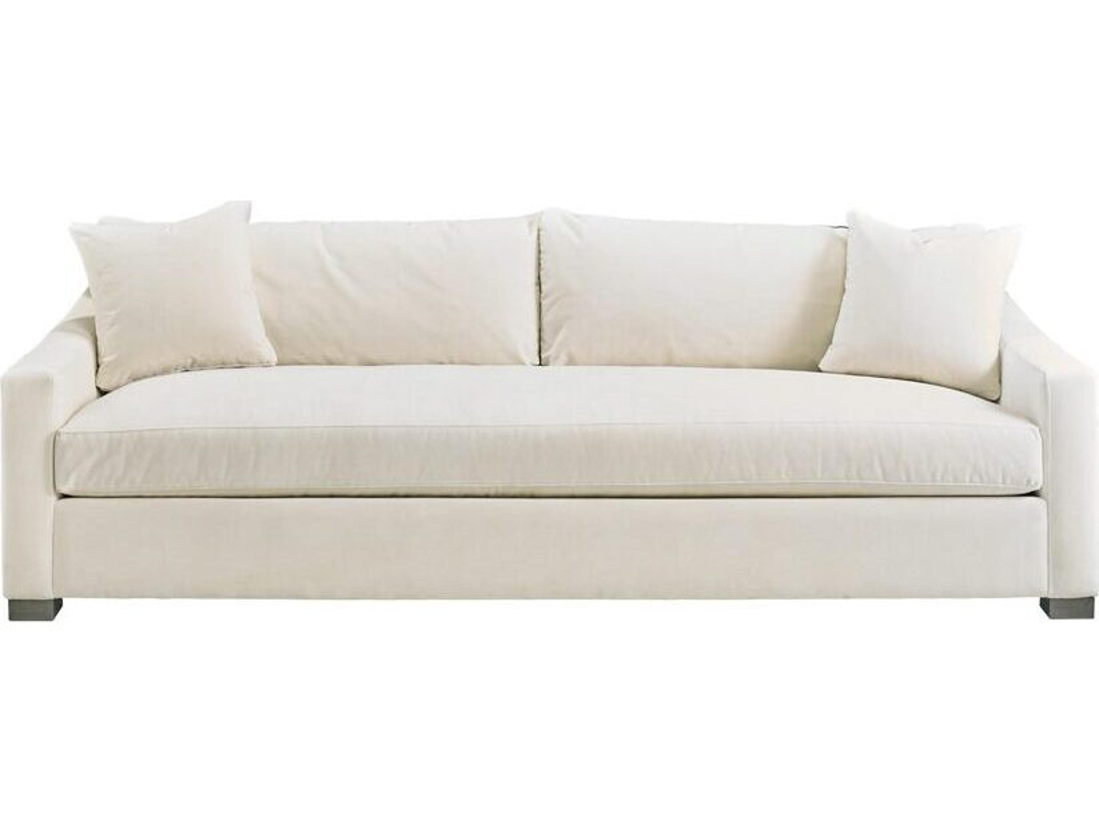 Lillian August Modern Living Martin Natural Cinder Upholstered Sofa