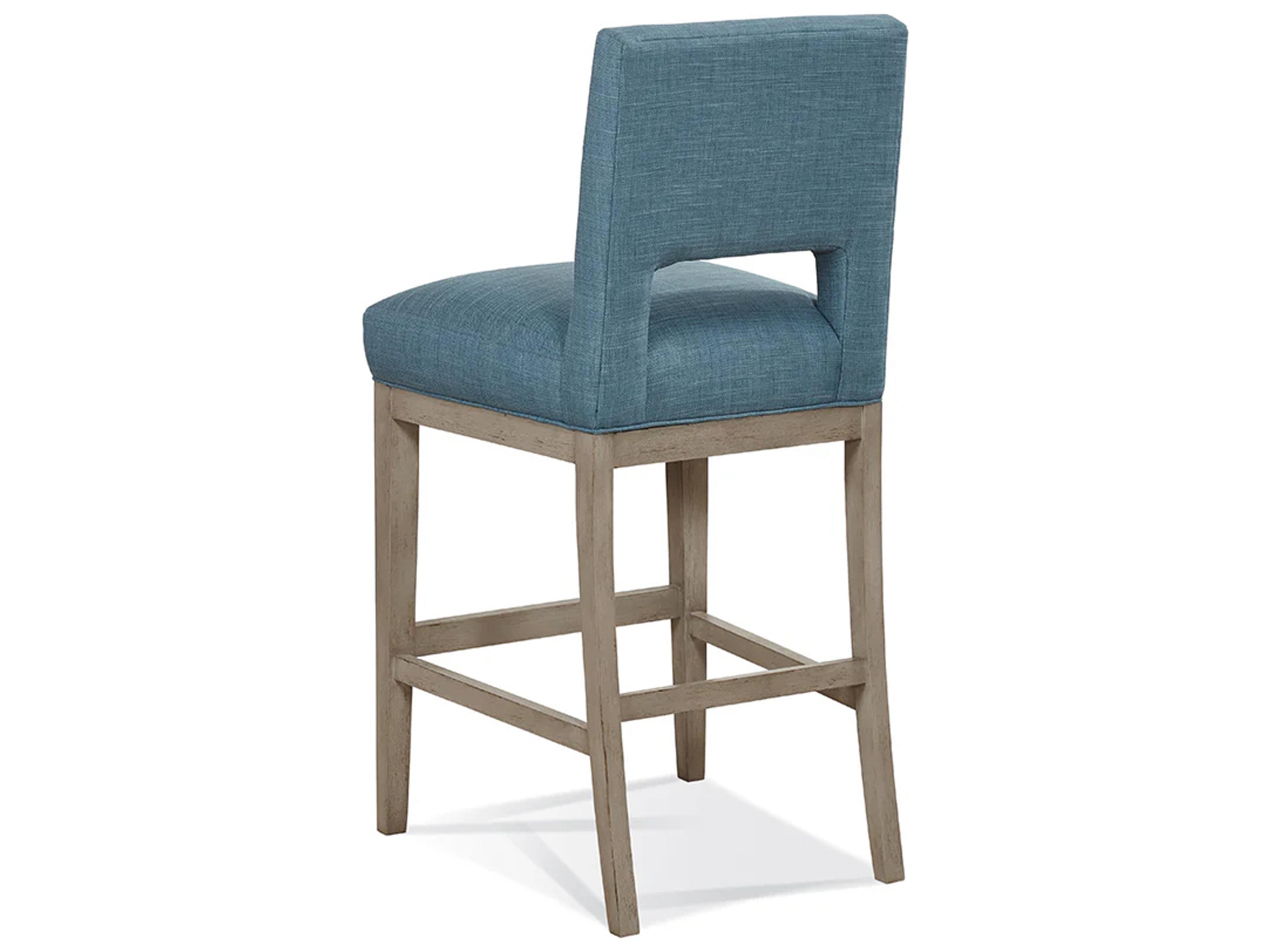 Lillian August Modern Living Fabric Tucker Bar Stool