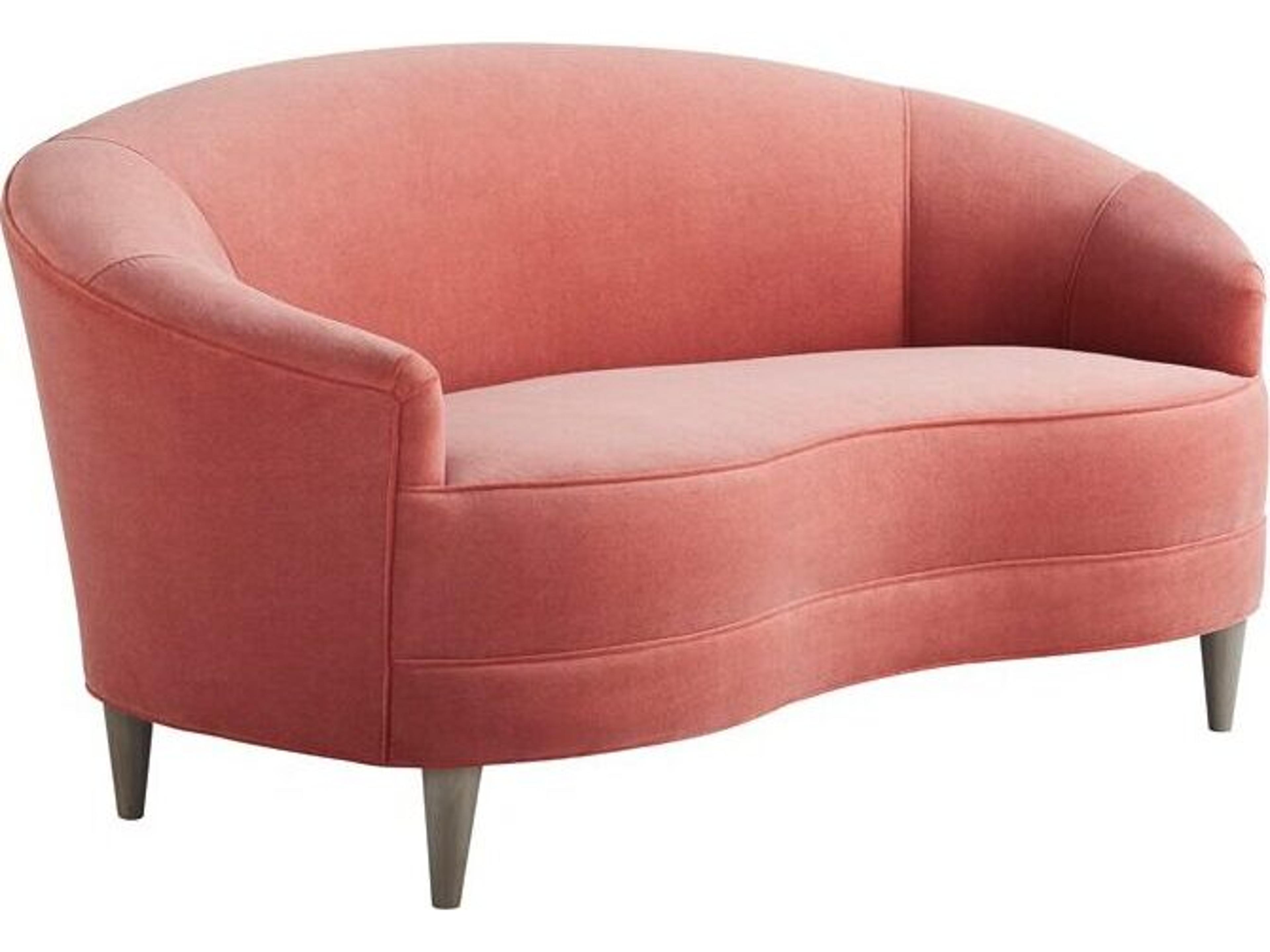 Modern Living Limestone Melon Mineral Upholstered Loveseat