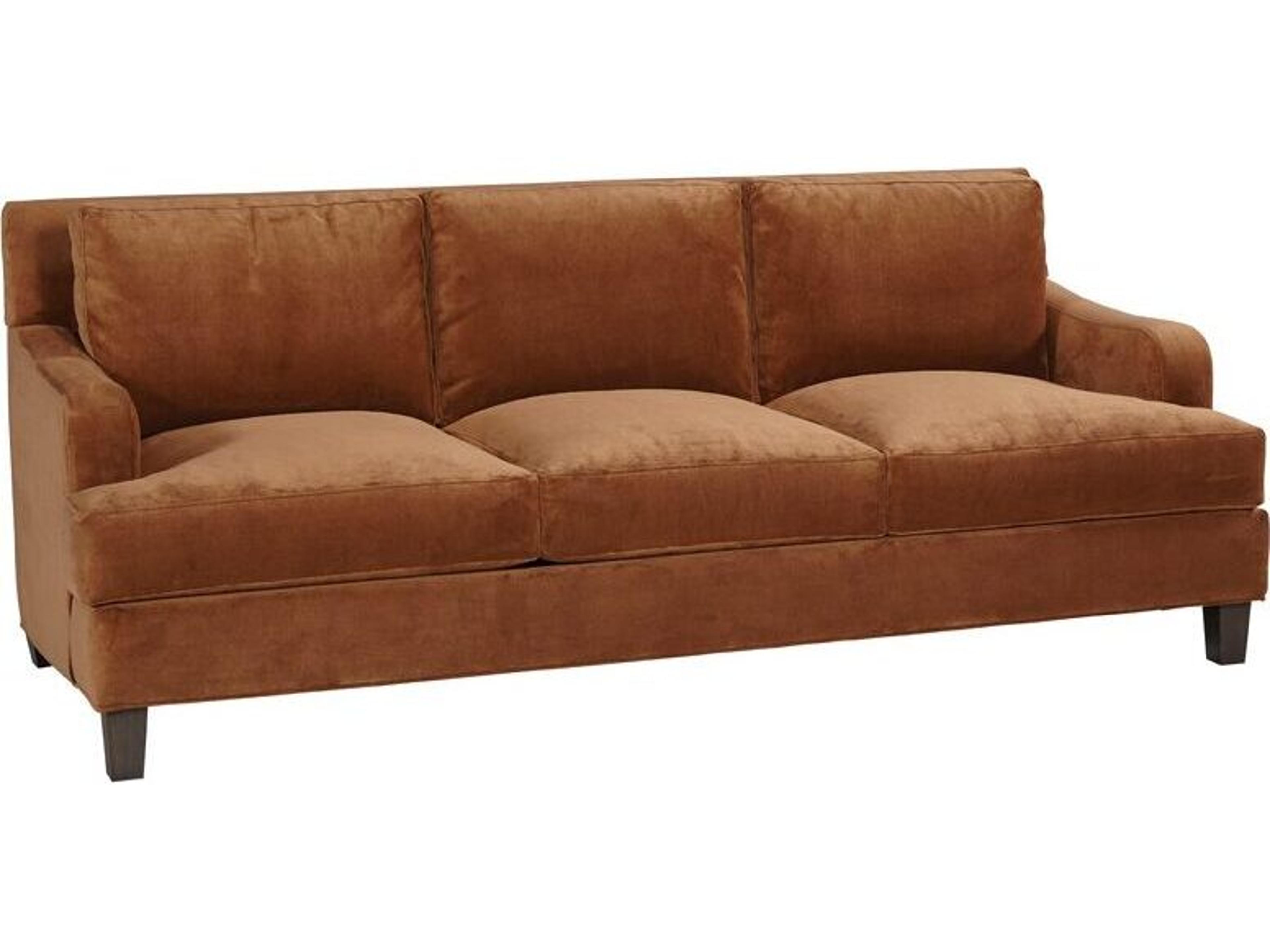 Lillian August Modern Living Romo Bronze Cinder Upholstered Sofa