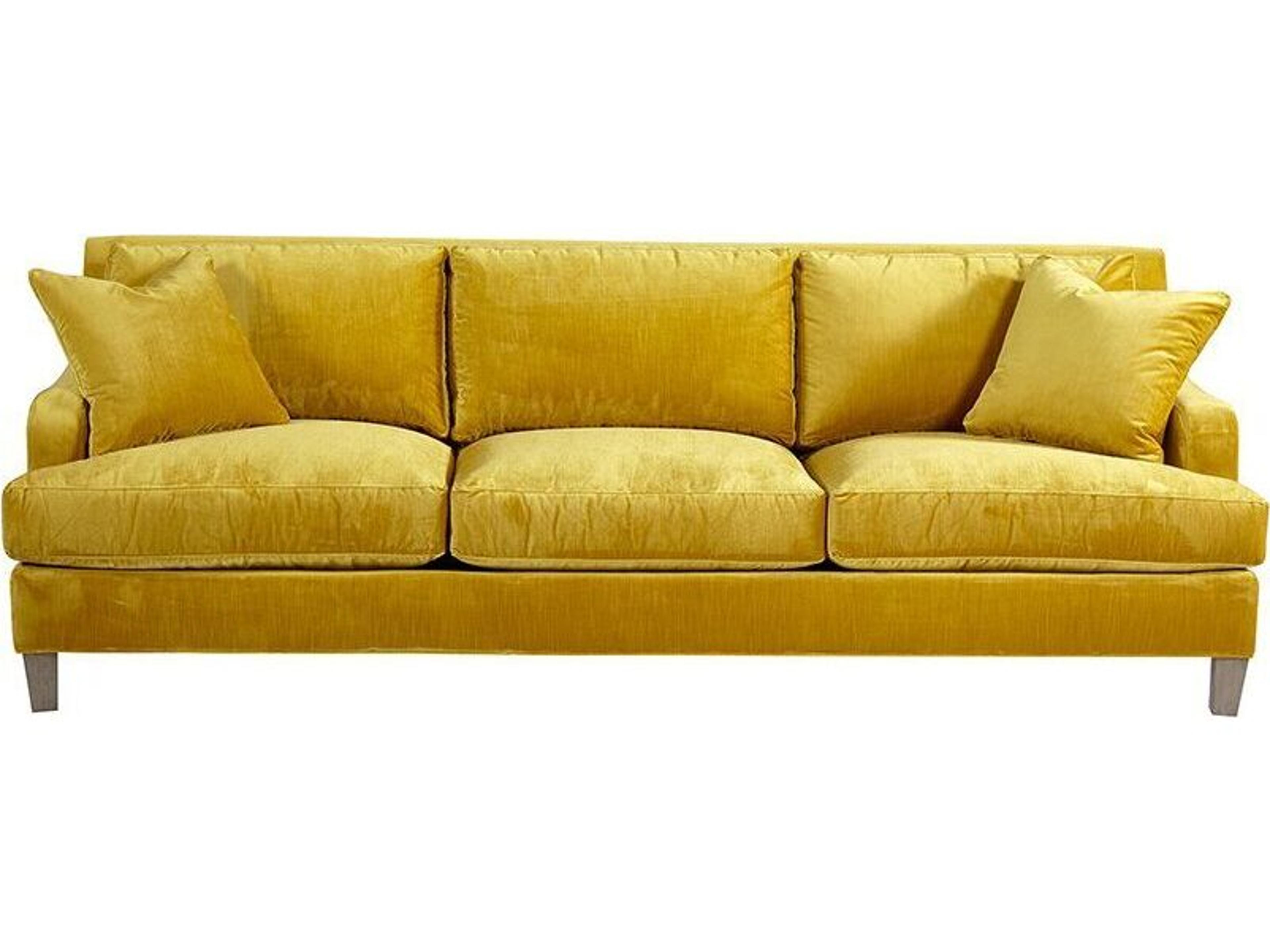 Lillian August Modern Living Vanceboro Lime Mineral Upholstered Sofa