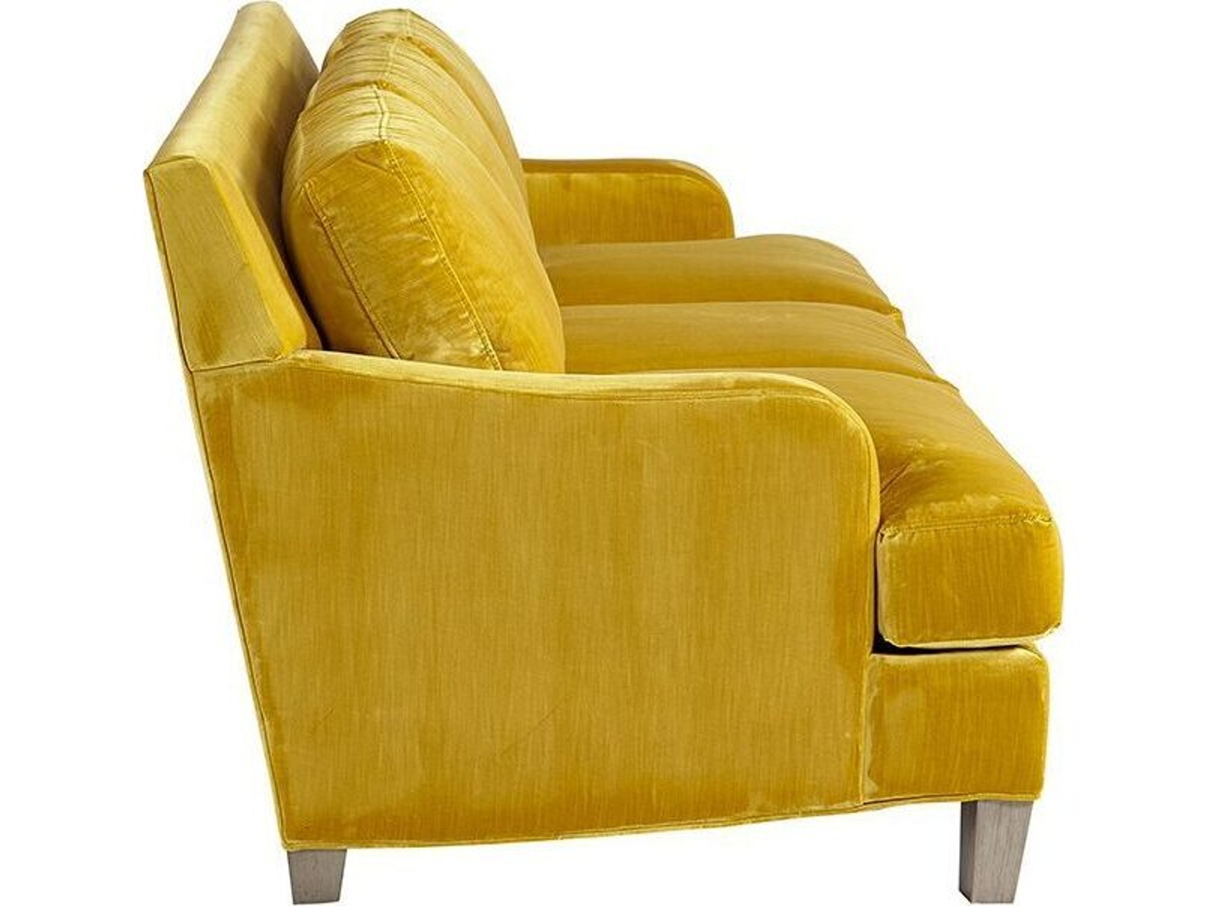 Lillian August Modern Living Vanceboro Lime Mineral Upholstered Sofa