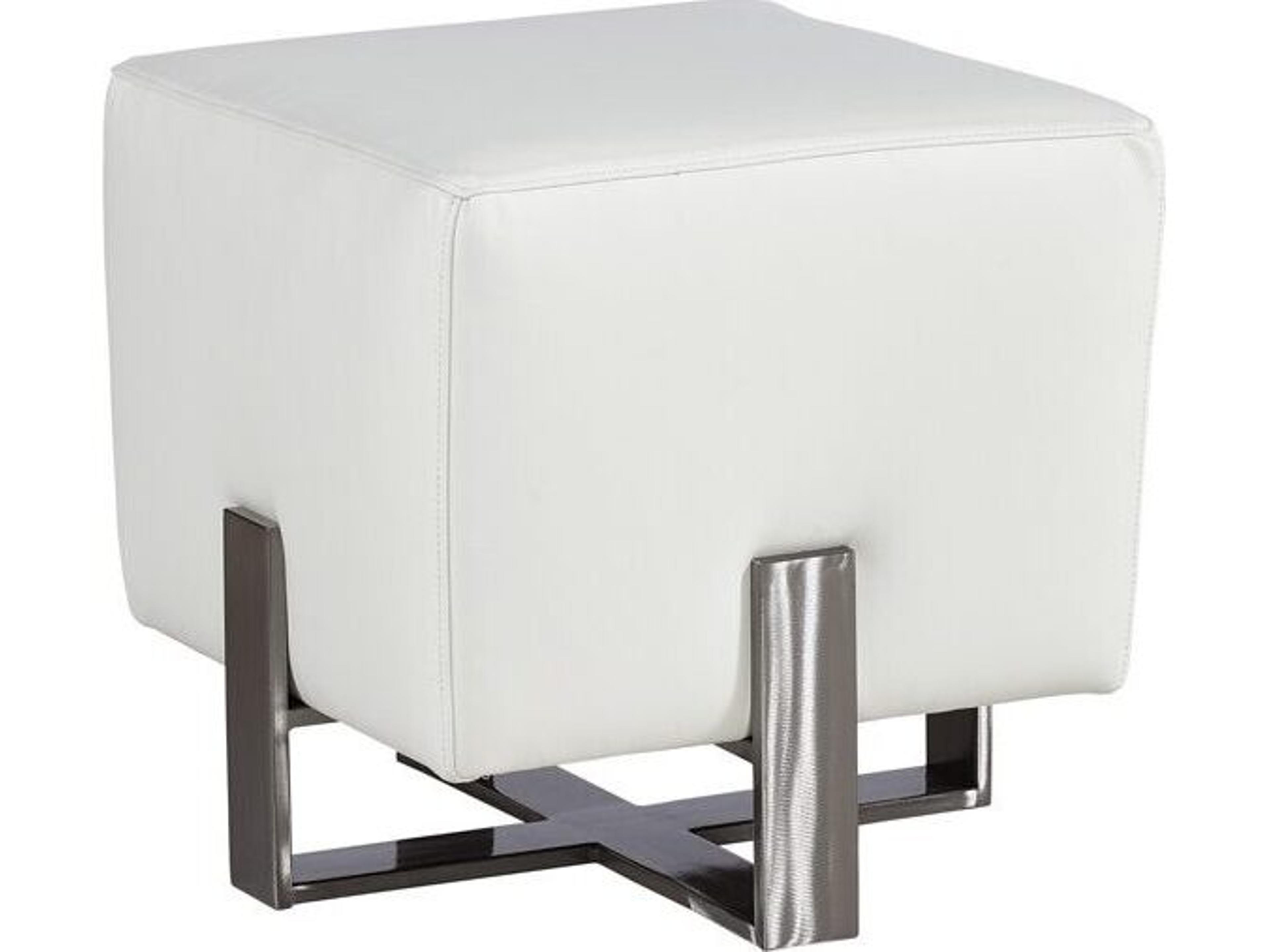 Modern Living Leather Ottoman