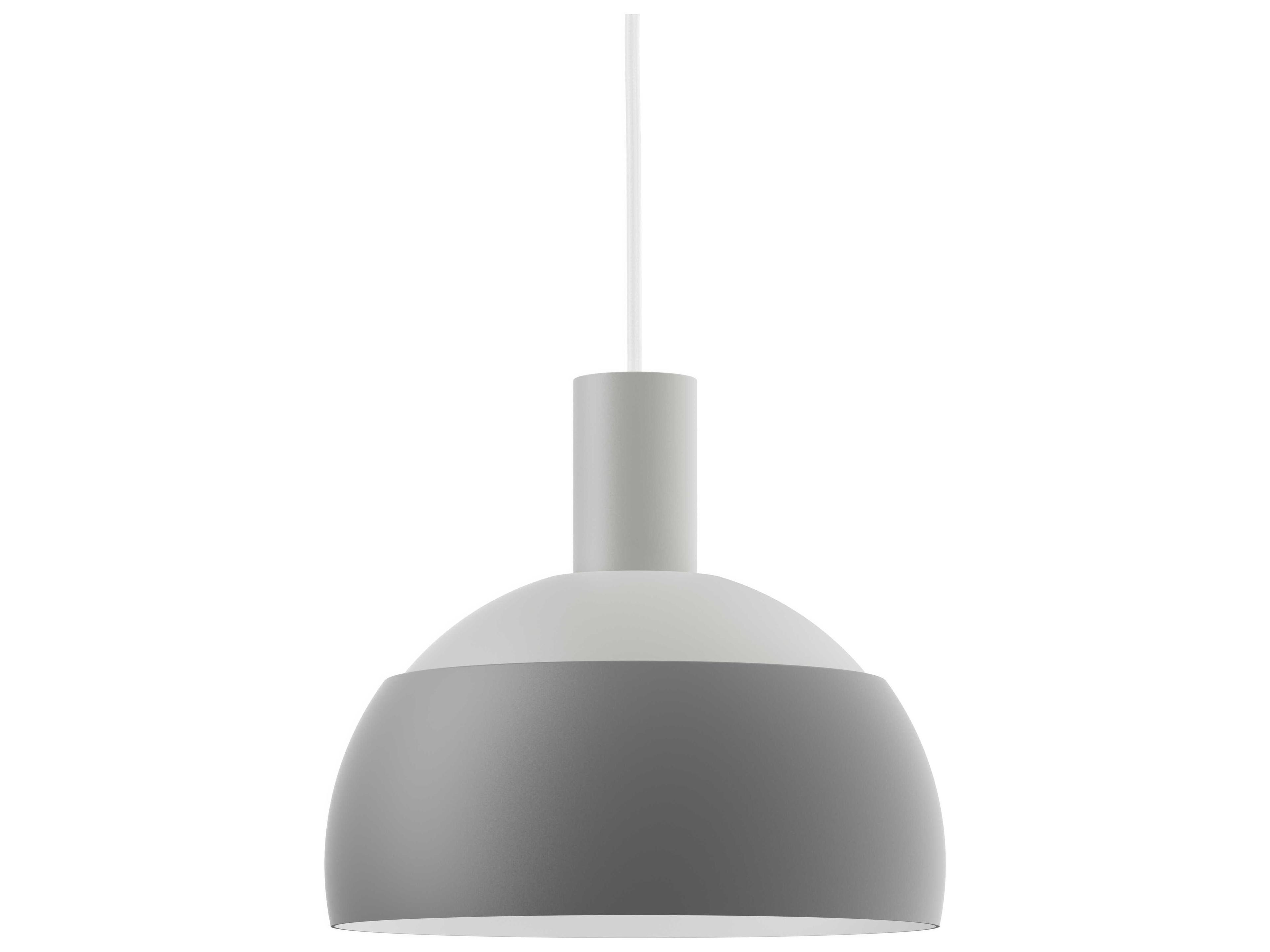 Louis Poulsen FJ Elements 1-Light Grey Dome Mini Pendant
