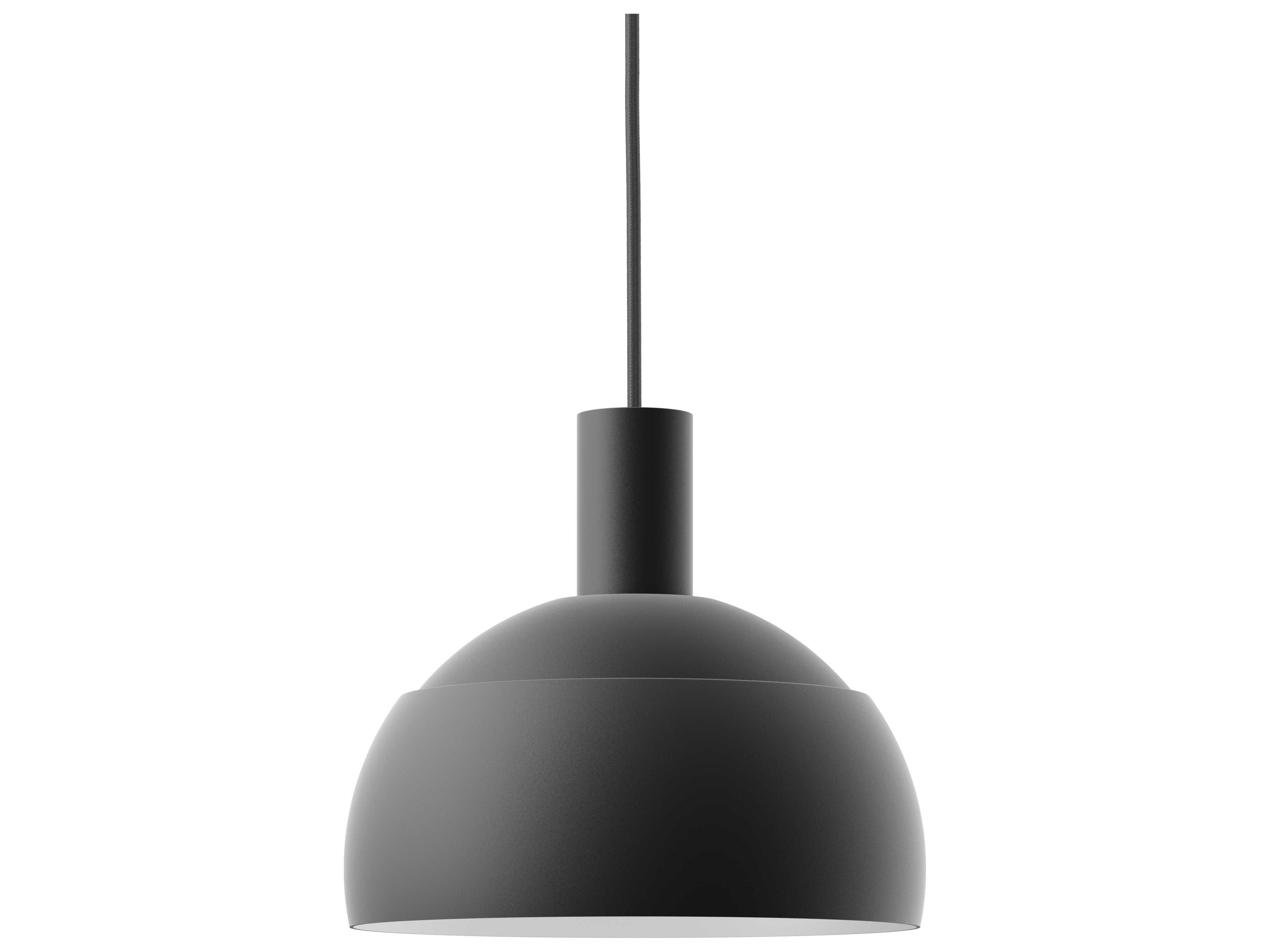 Louis Poulsen FJ Elements 1-Light Black Dome Mini Pendant