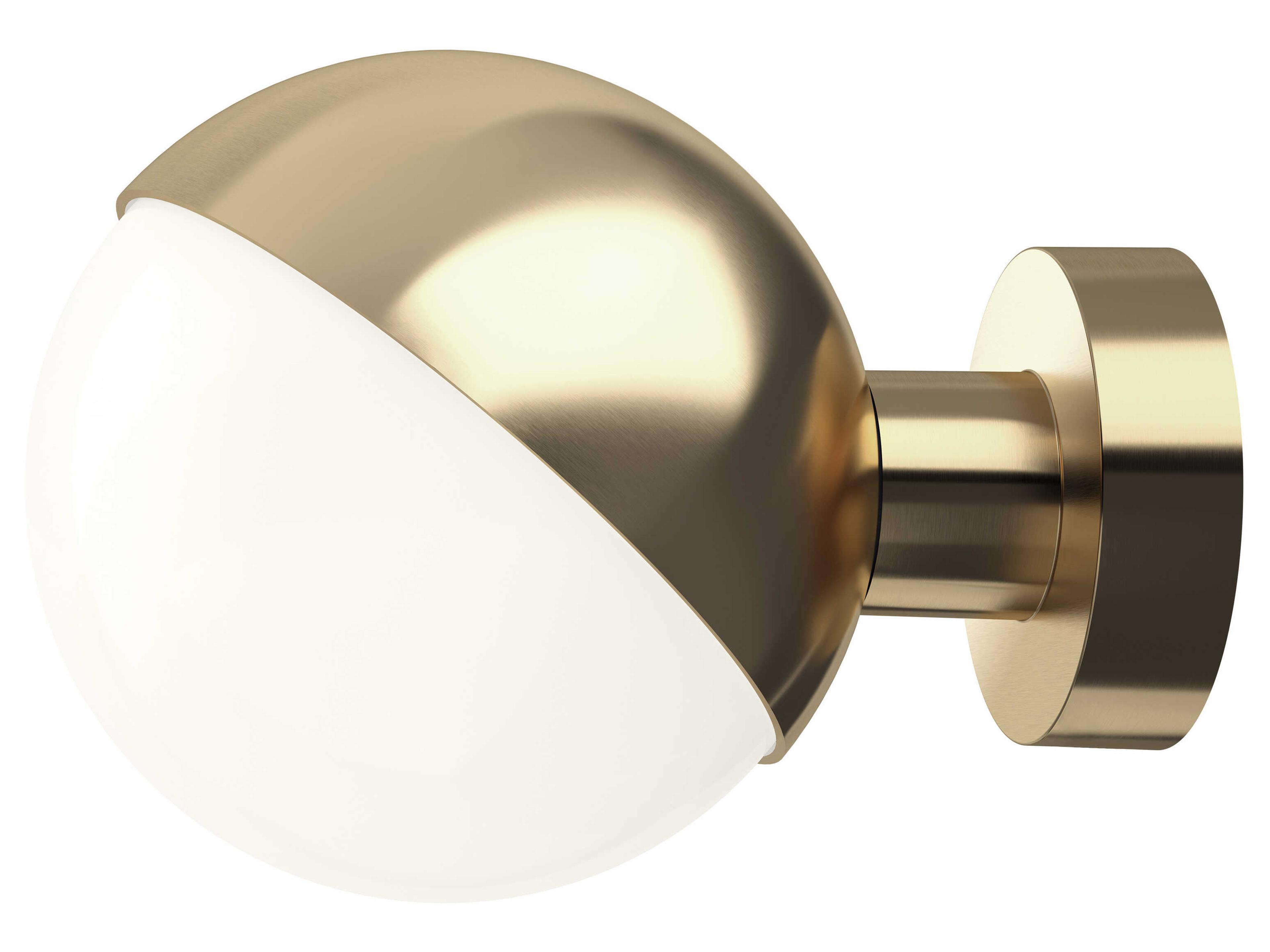 VL Studio 1-Light Lacquered Brass Wall Sconce