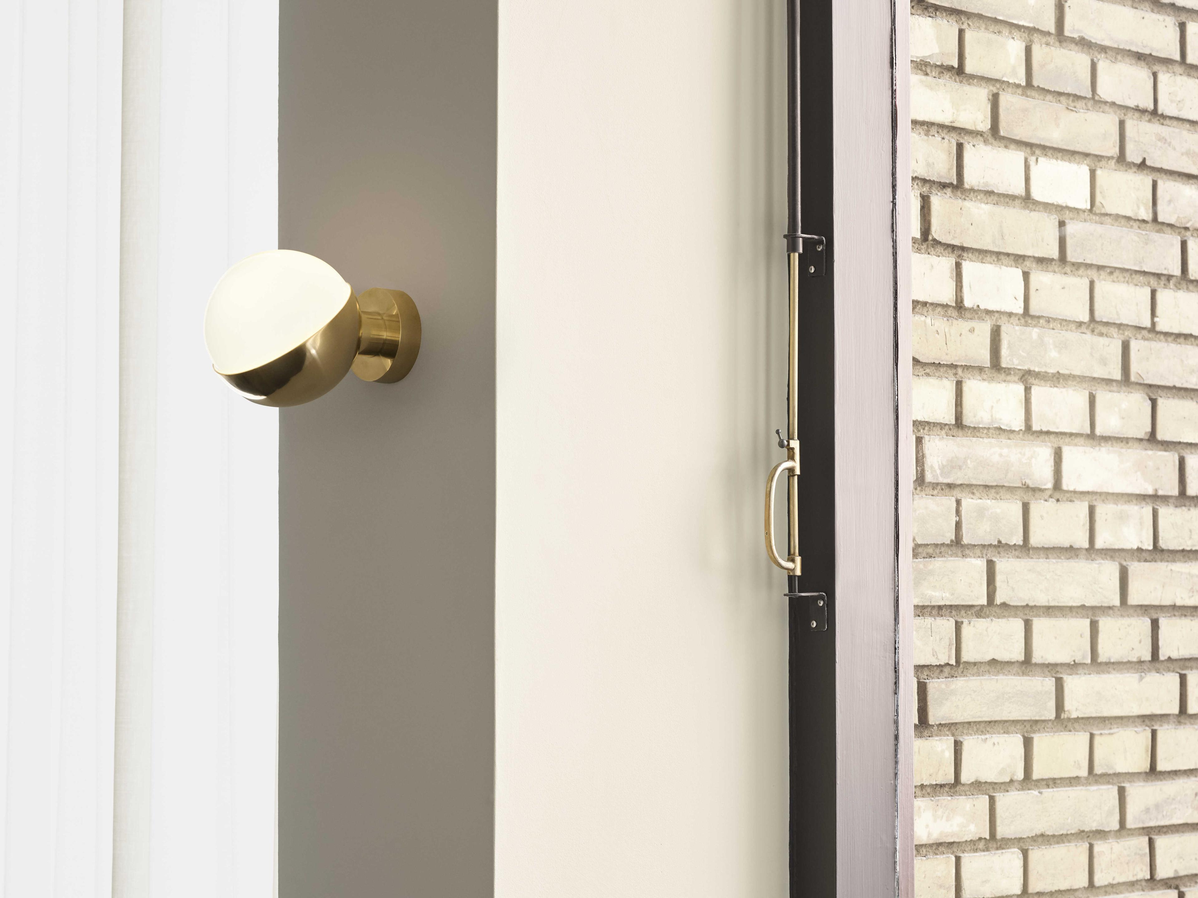 Louis Poulsen VL Studio 1-Light Lacquered Brass Wall Sconce