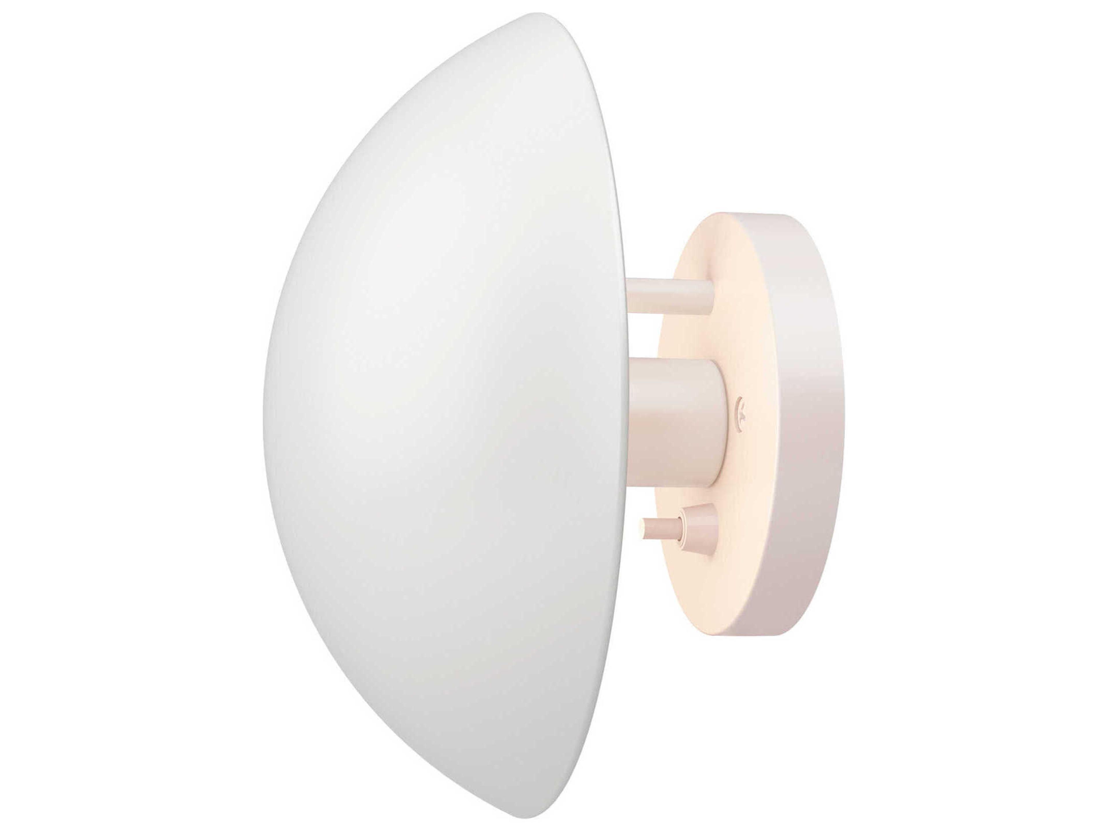 PH-Hat 1-Light White Wall Sconce