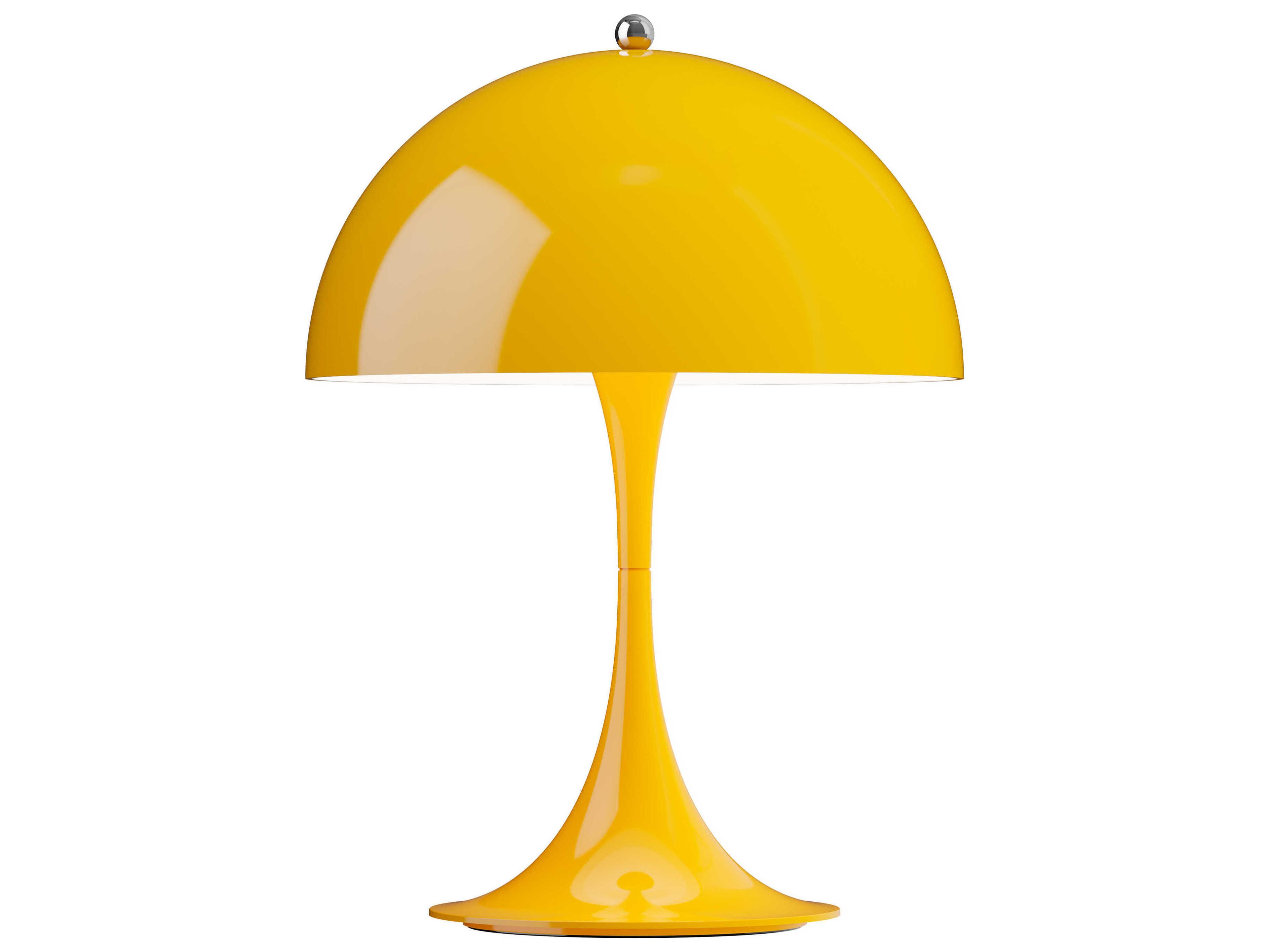 Panthella Opaque Yellow Table Lamp