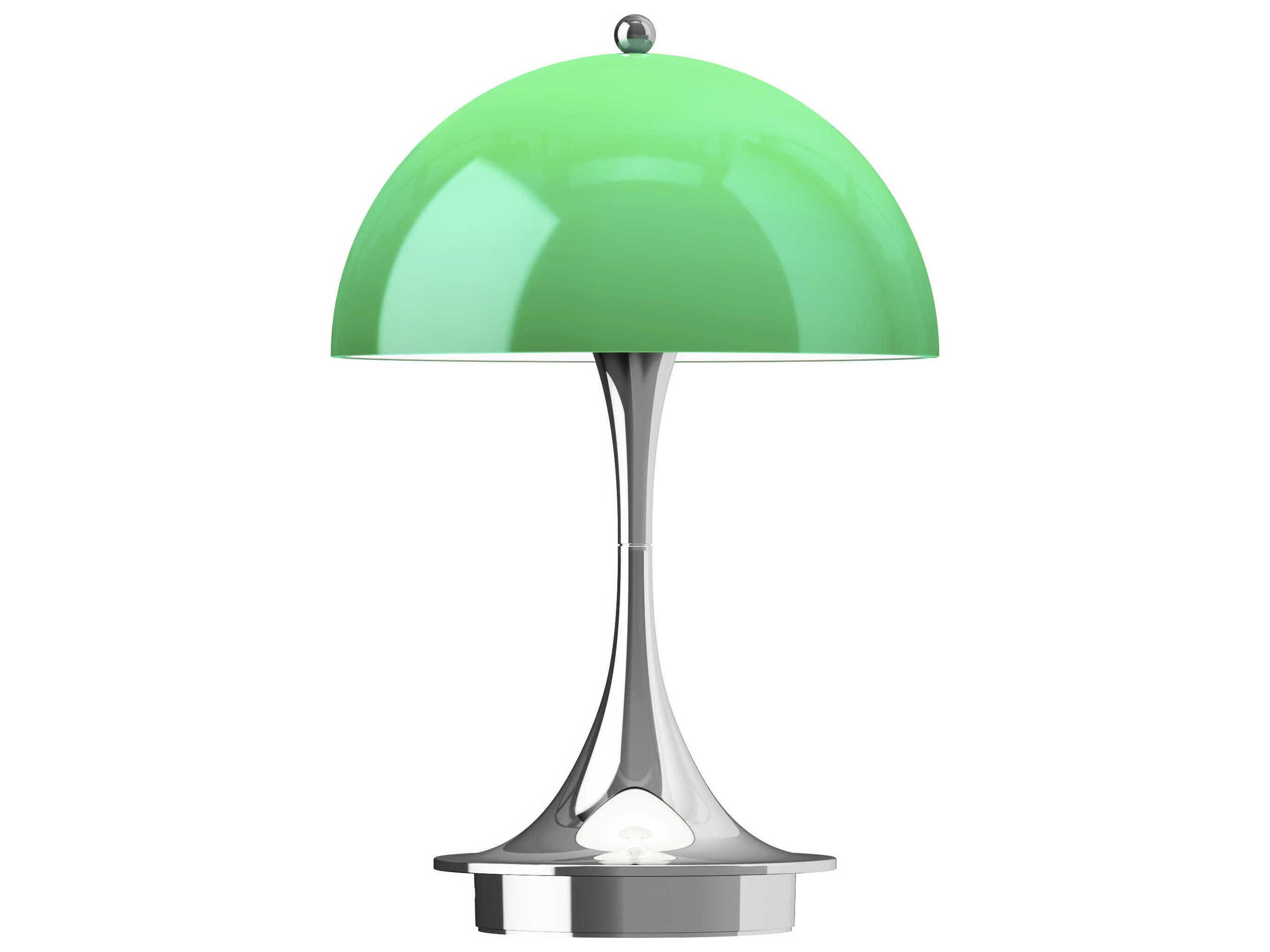 Panthella-160 Opal Green Table Lamp