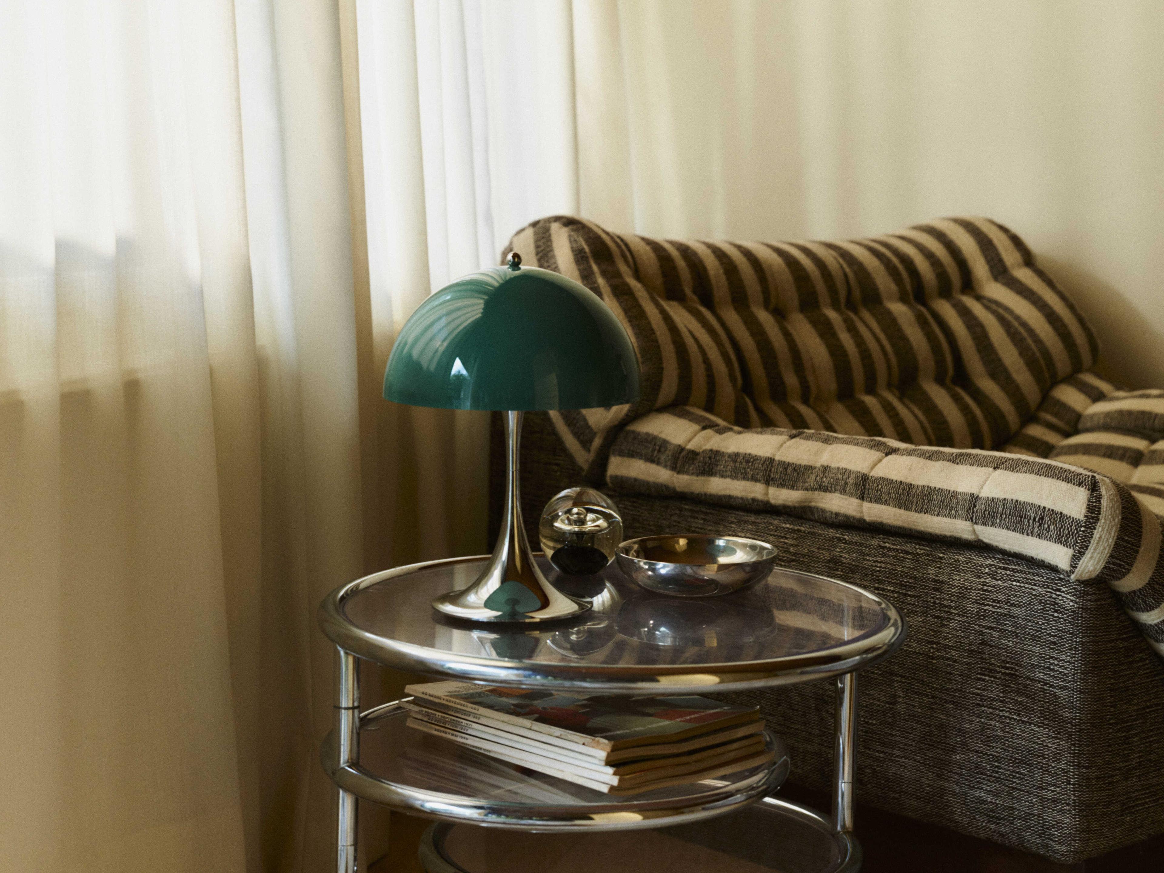 Louis Poulsen Panthella-250 Opal Green Table Lamp