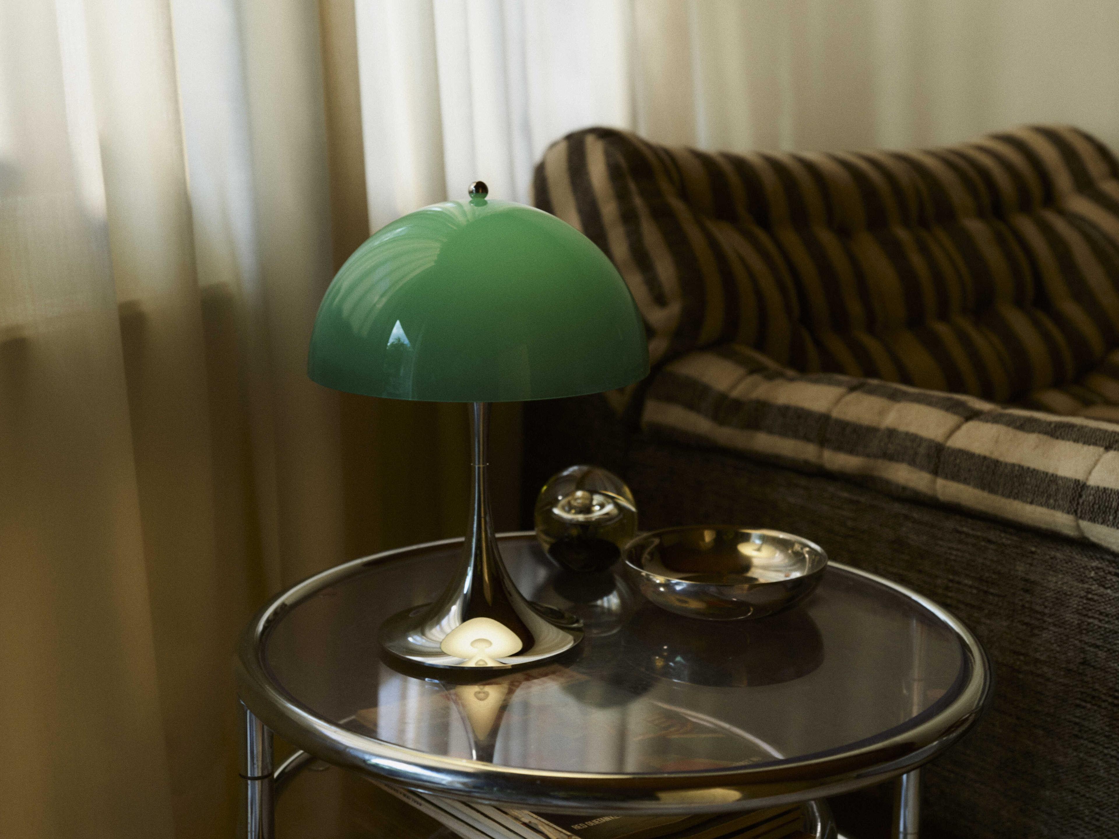 Louis Poulsen Panthella-250 Opal Green Table Lamp