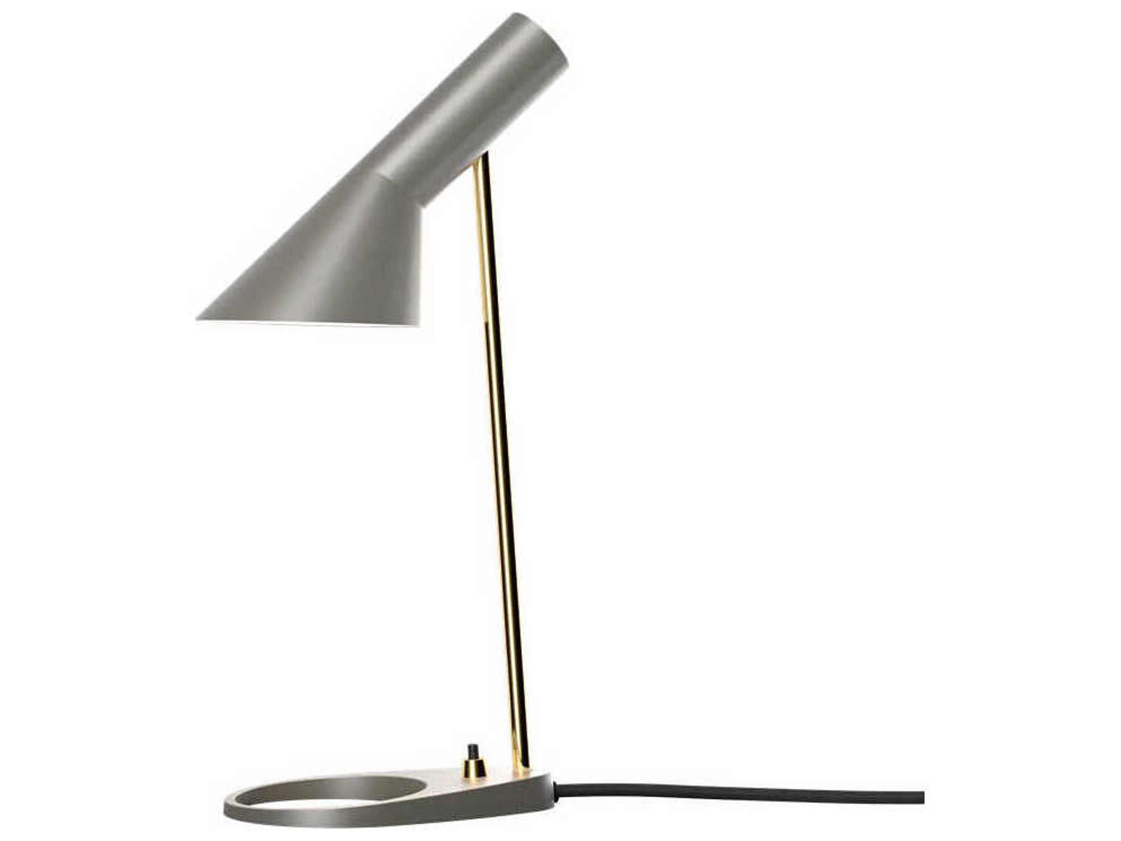 AJ Warm Grey Desk Lamp