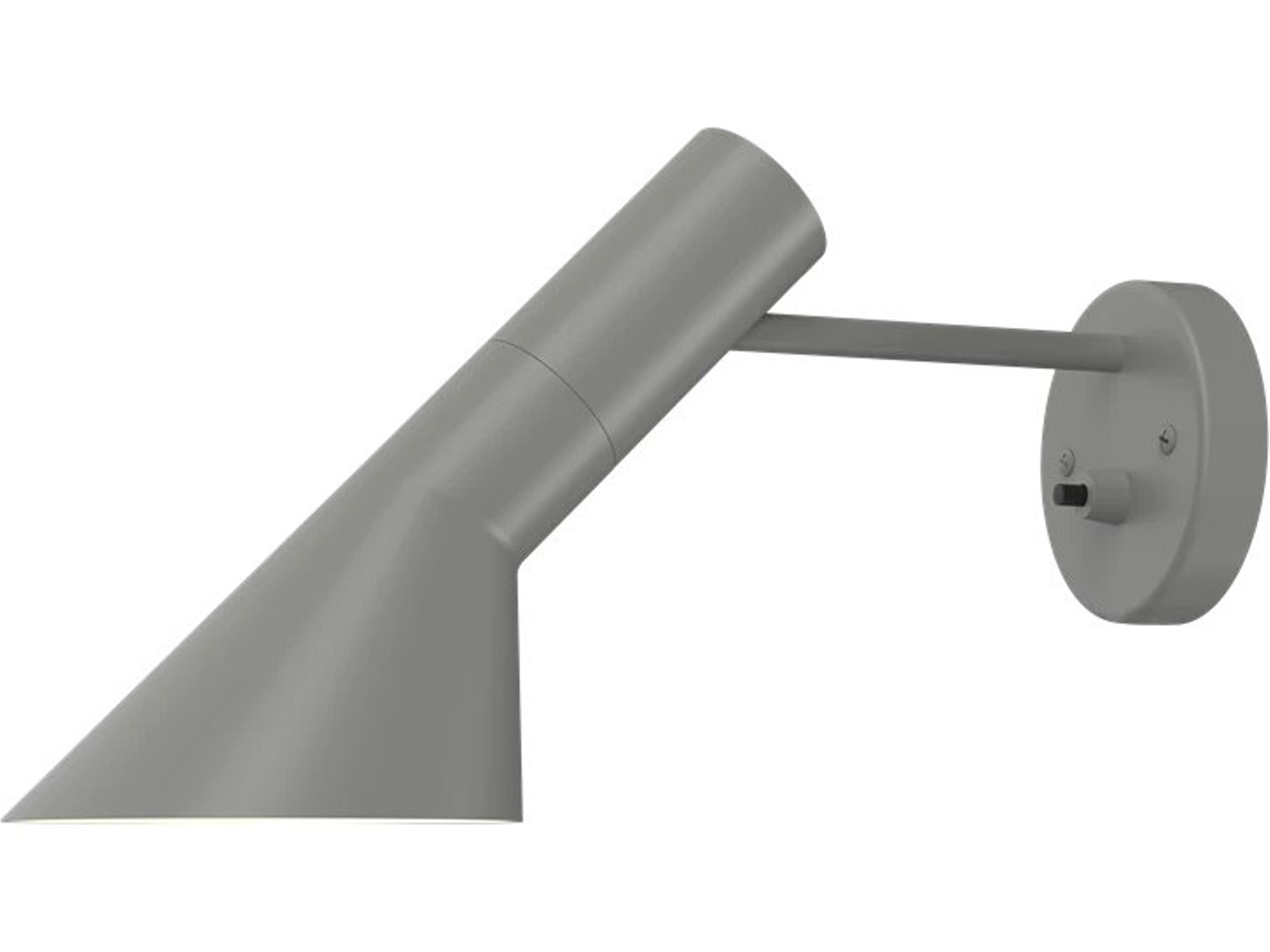 Louis Poulsen AJ 1-Light Black Wall Sconce with Switch