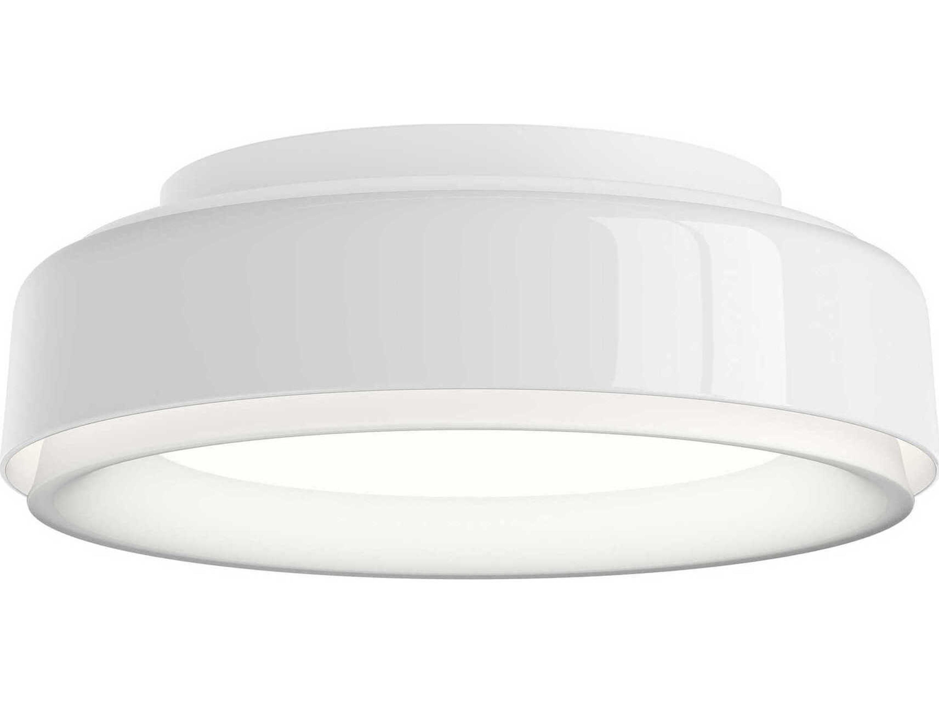 Louis Poulsen LP Grand Black Round Flush Mount