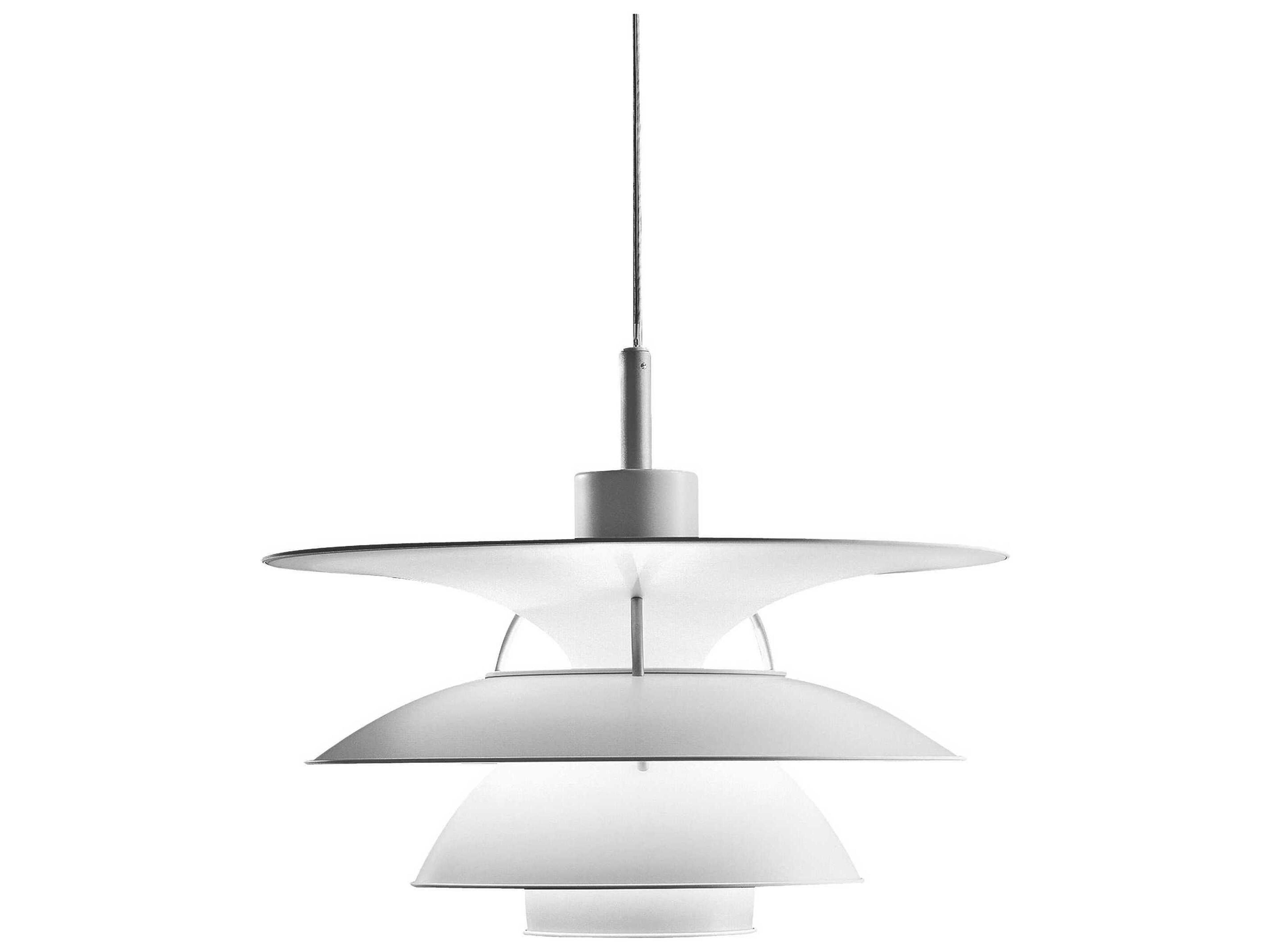 Ph White Tiered Pendant