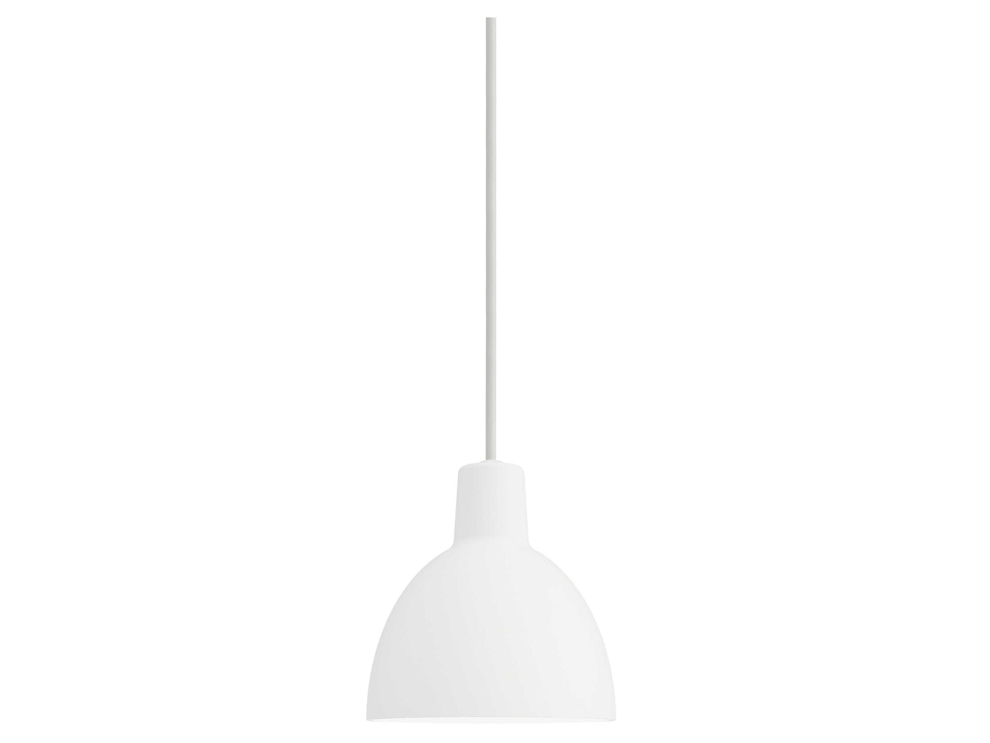 Louis Poulsen Toldbod 1-Light Gray Bell Mini Pendant