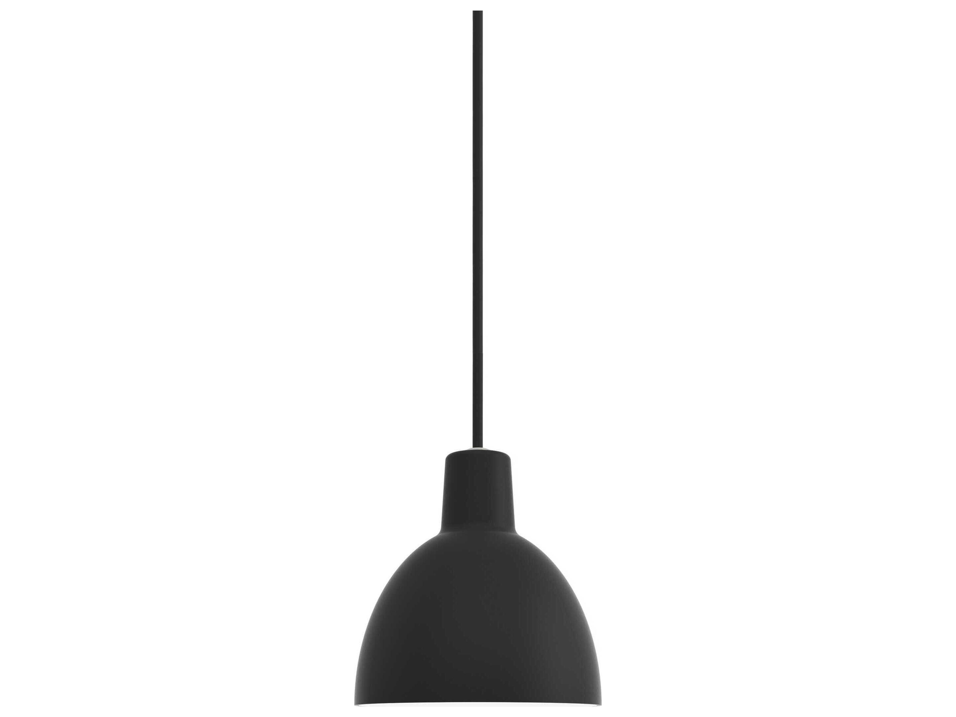 Louis Poulsen Toldbod 1-Light Gray Bell Mini Pendant