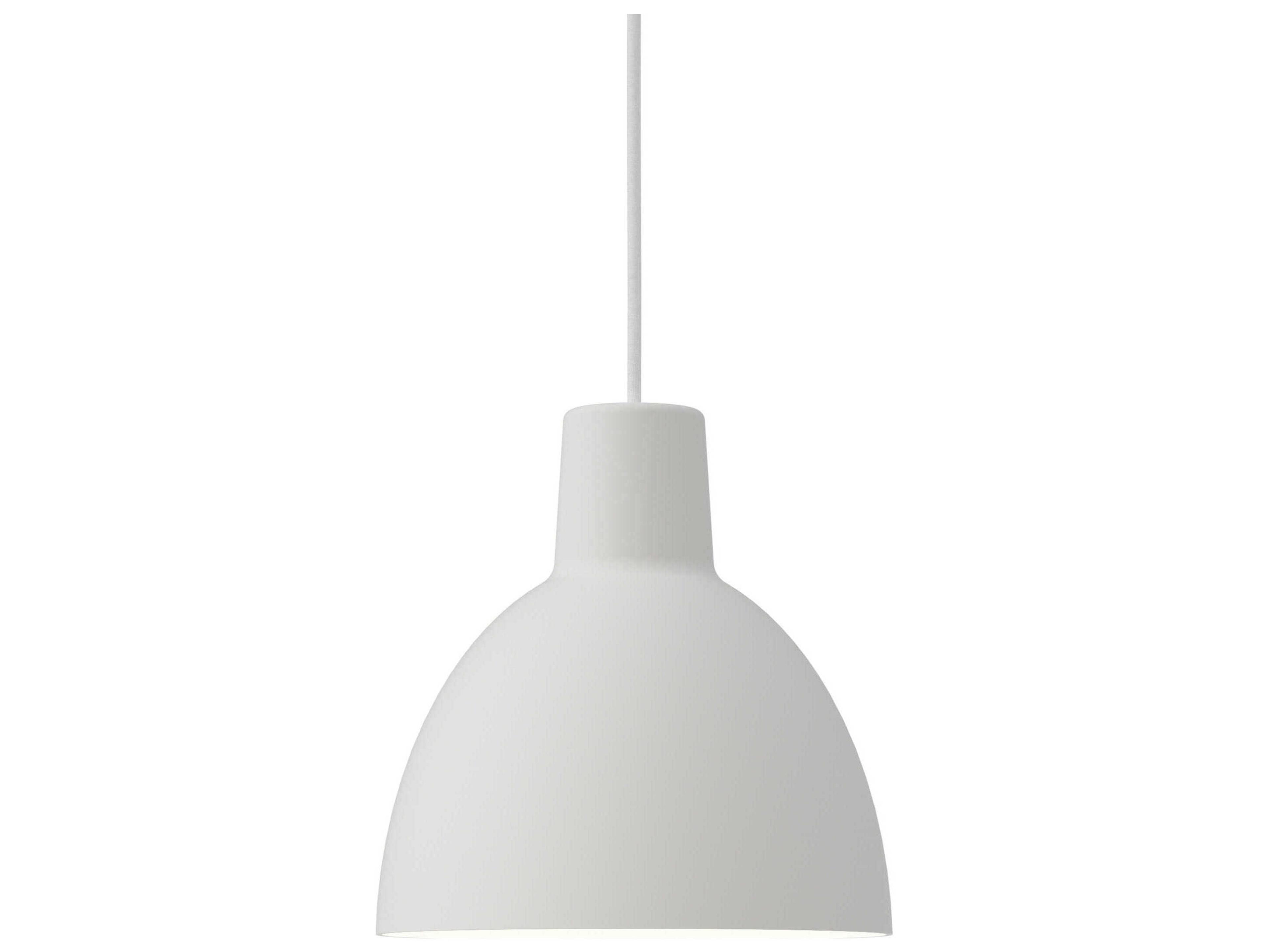 Louis Poulsen Toldbod 1-Light Gray Bell Mini Pendant