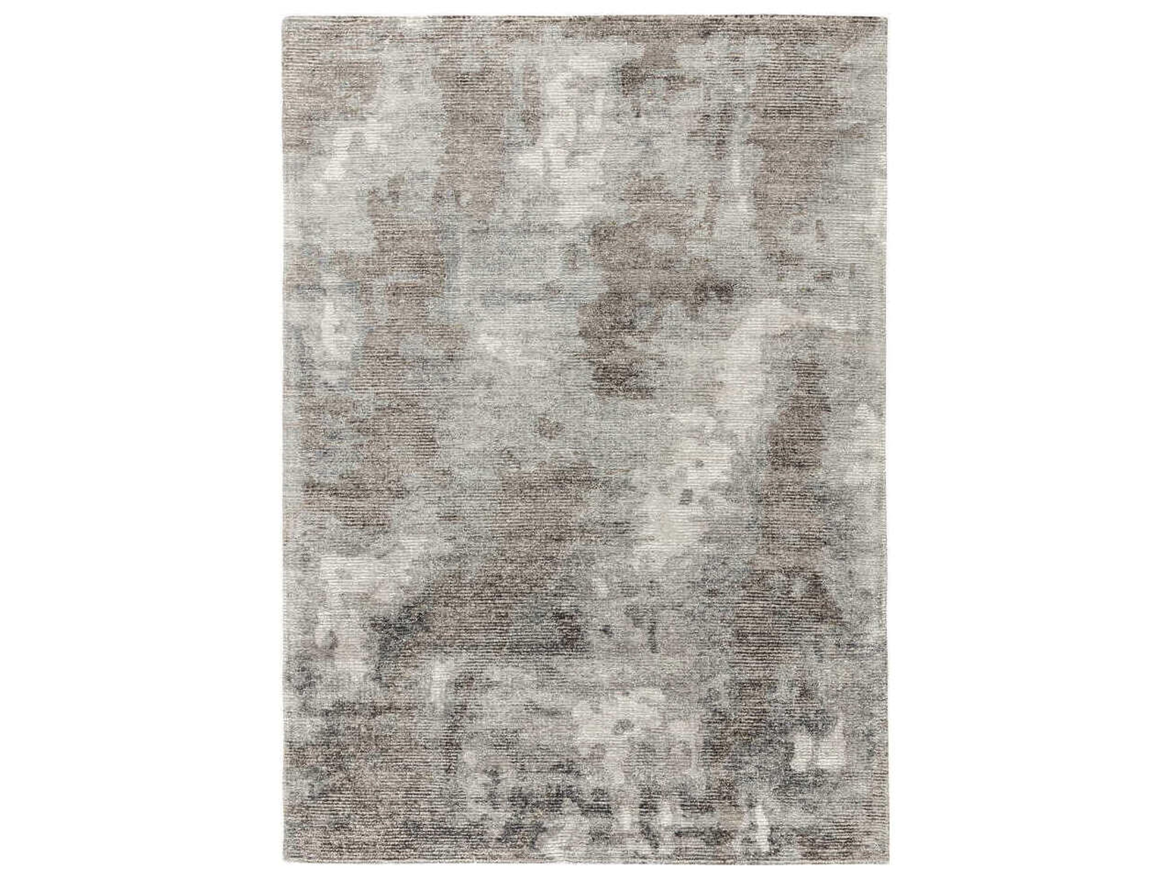 Erode Abstract Area Rug Hand Tufted Wool