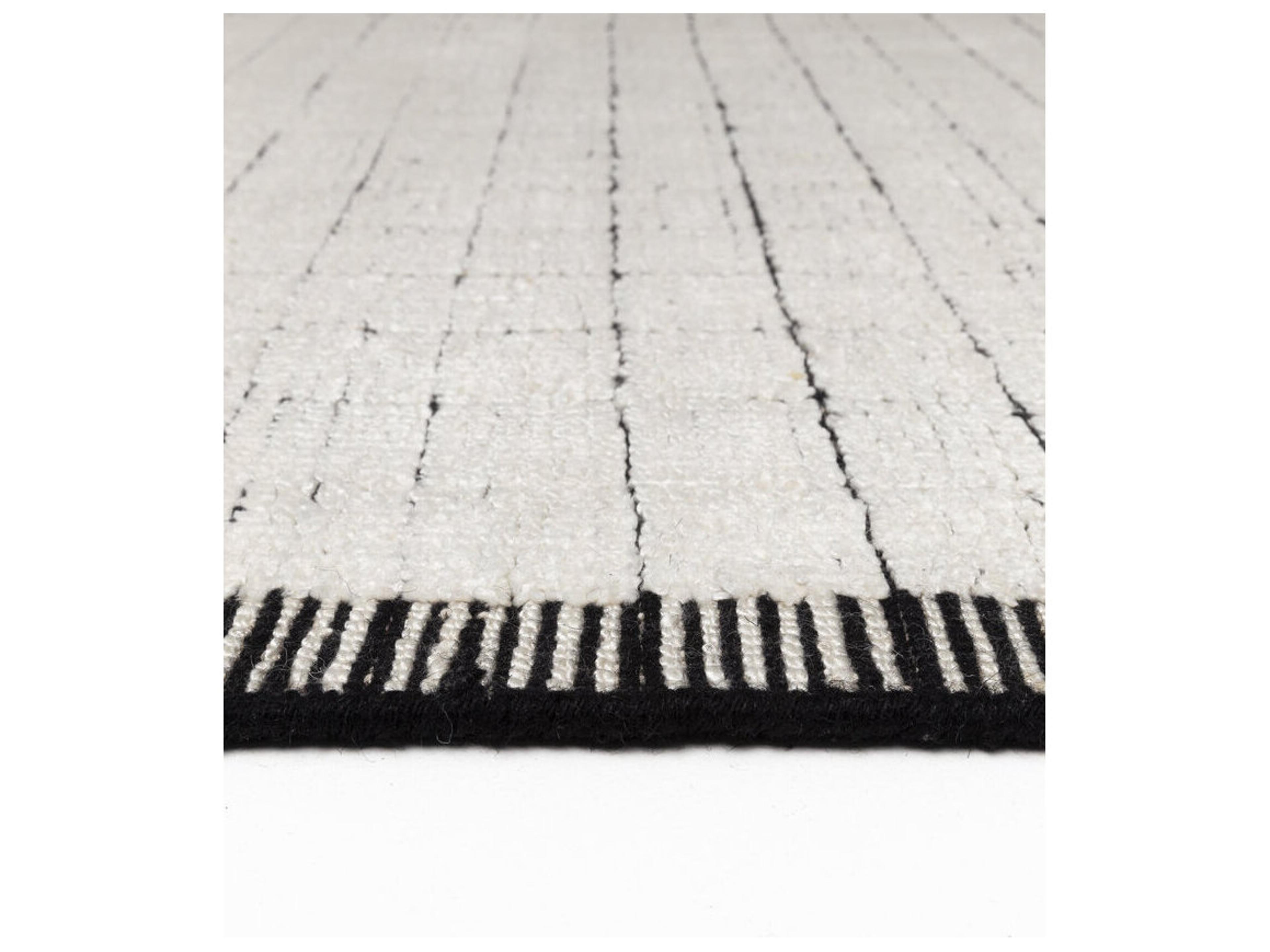 Ligne Pure Mesh Geometric Area Rug