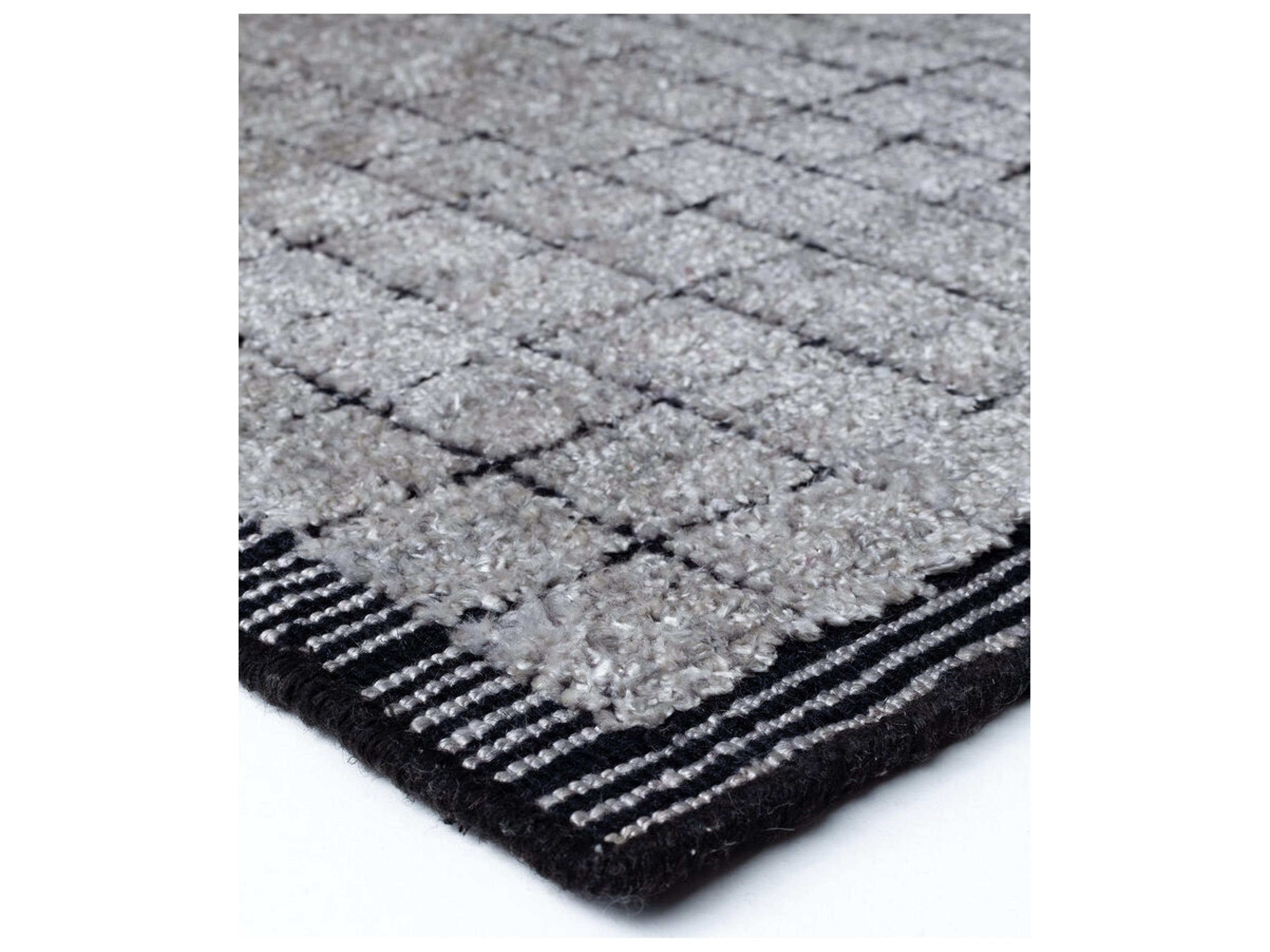 Ligne Pure Mesh Geometric Area Rug