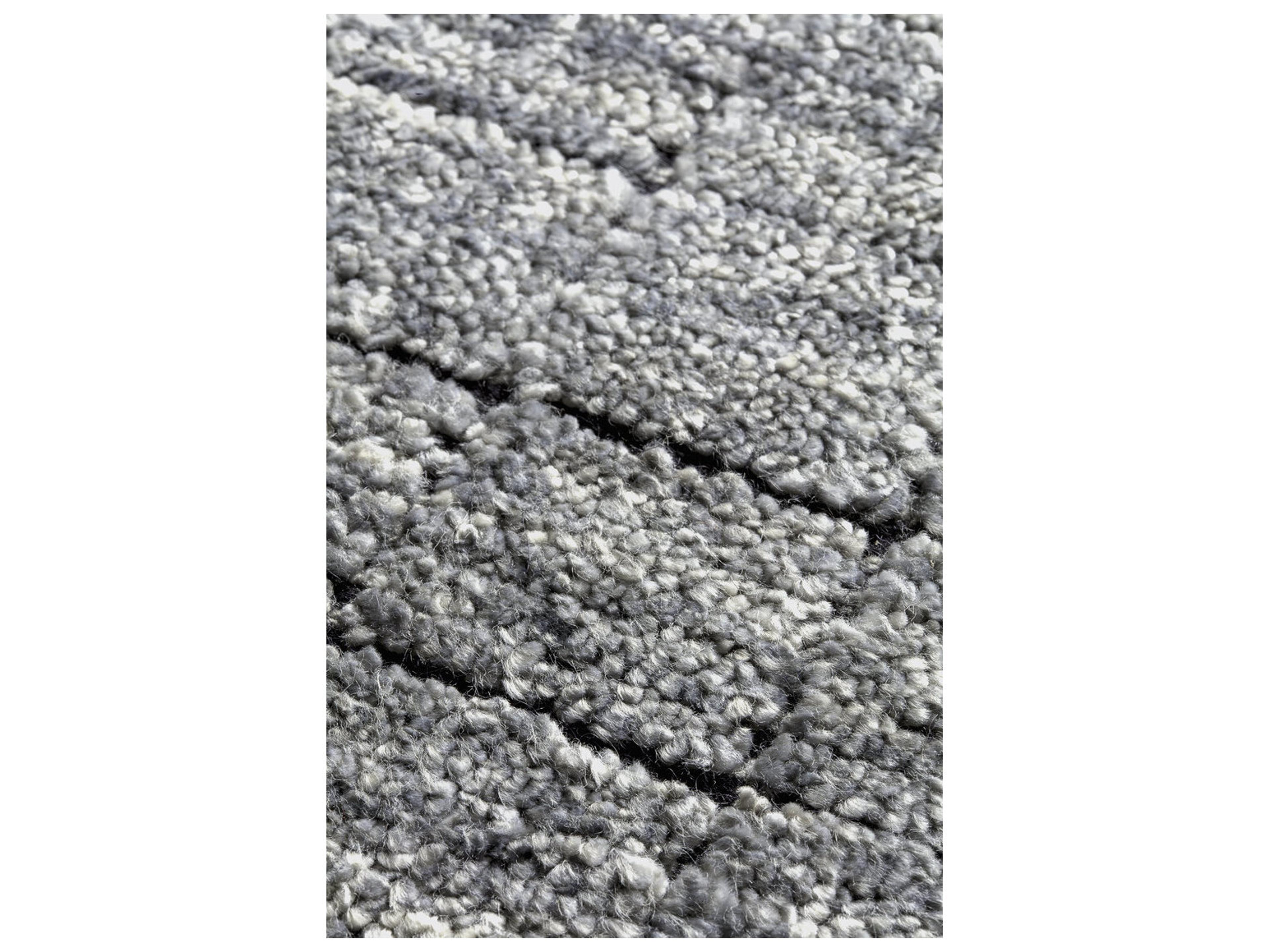 Ligne Pure Mesh Geometric Area Rug