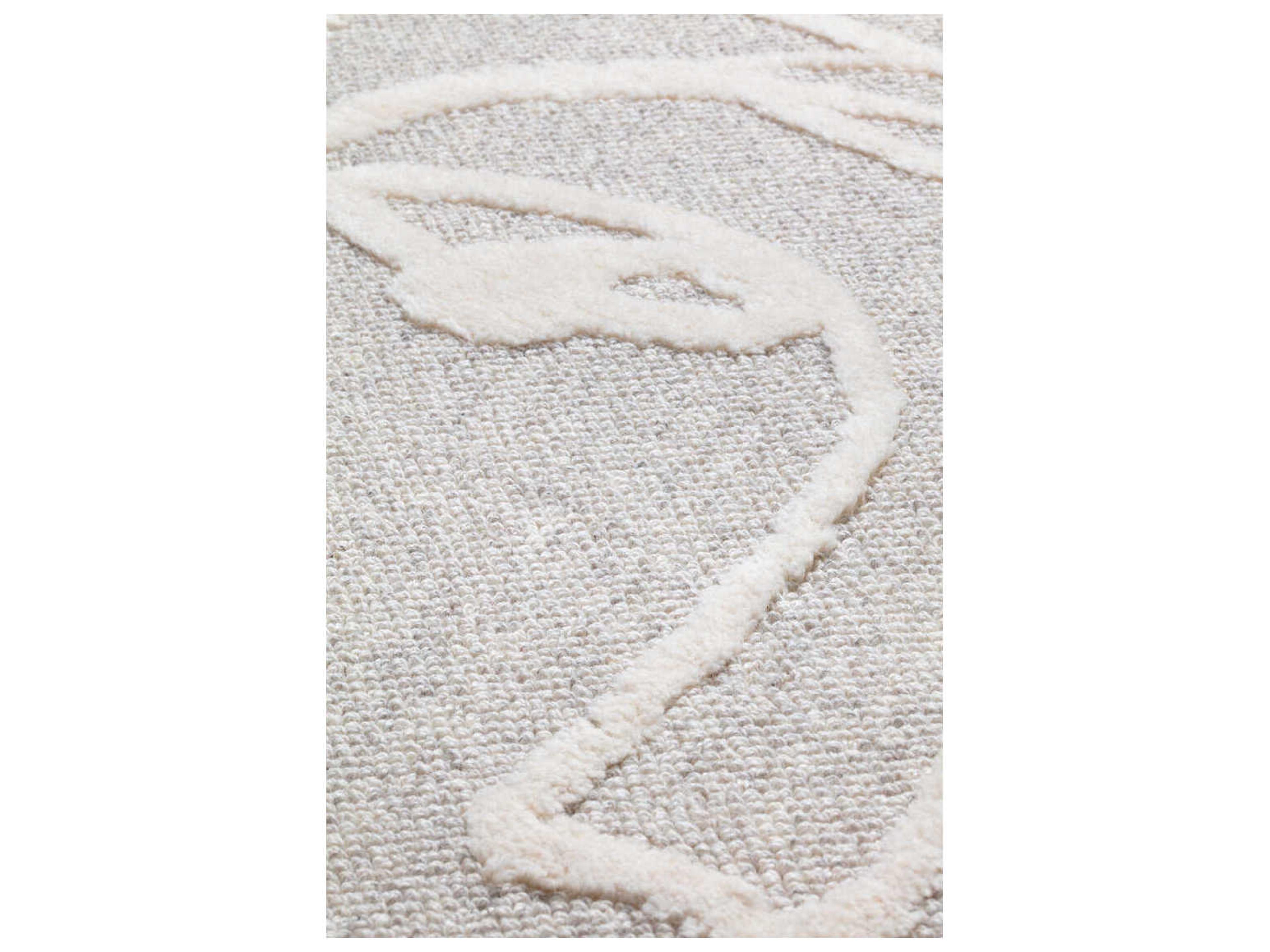 Ligne Pure Faces Graphic Area Rug