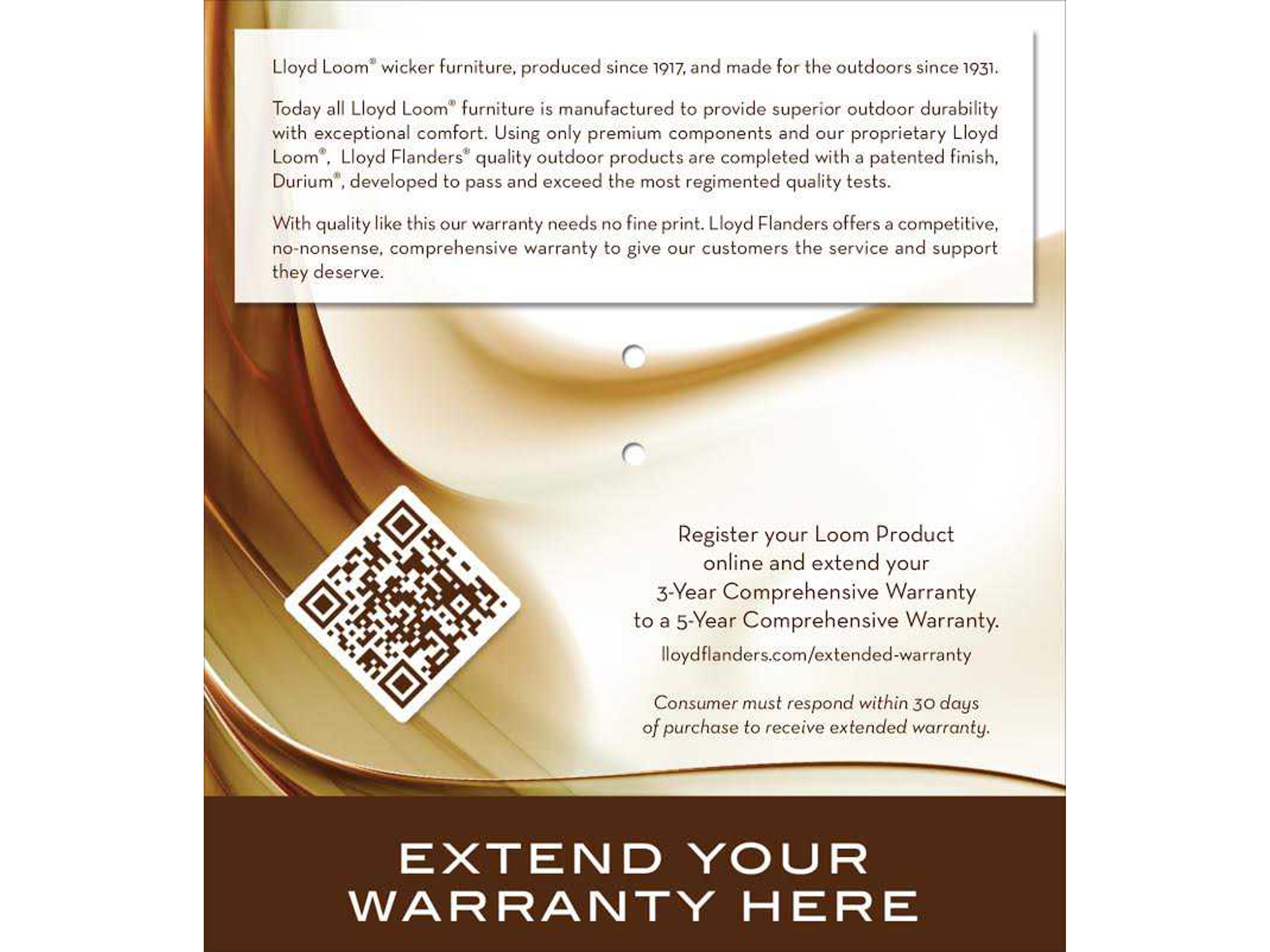 Lloyd Flanders Elements Wicker Cushion Patio Lounge Set