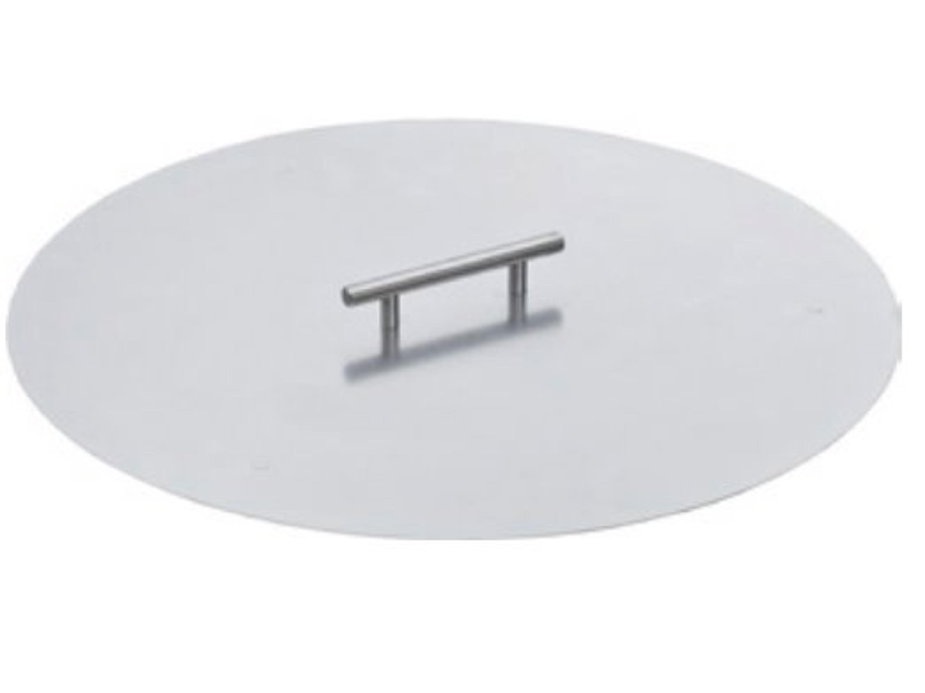 Stainless Steel 20" Wide Round Burner Cover