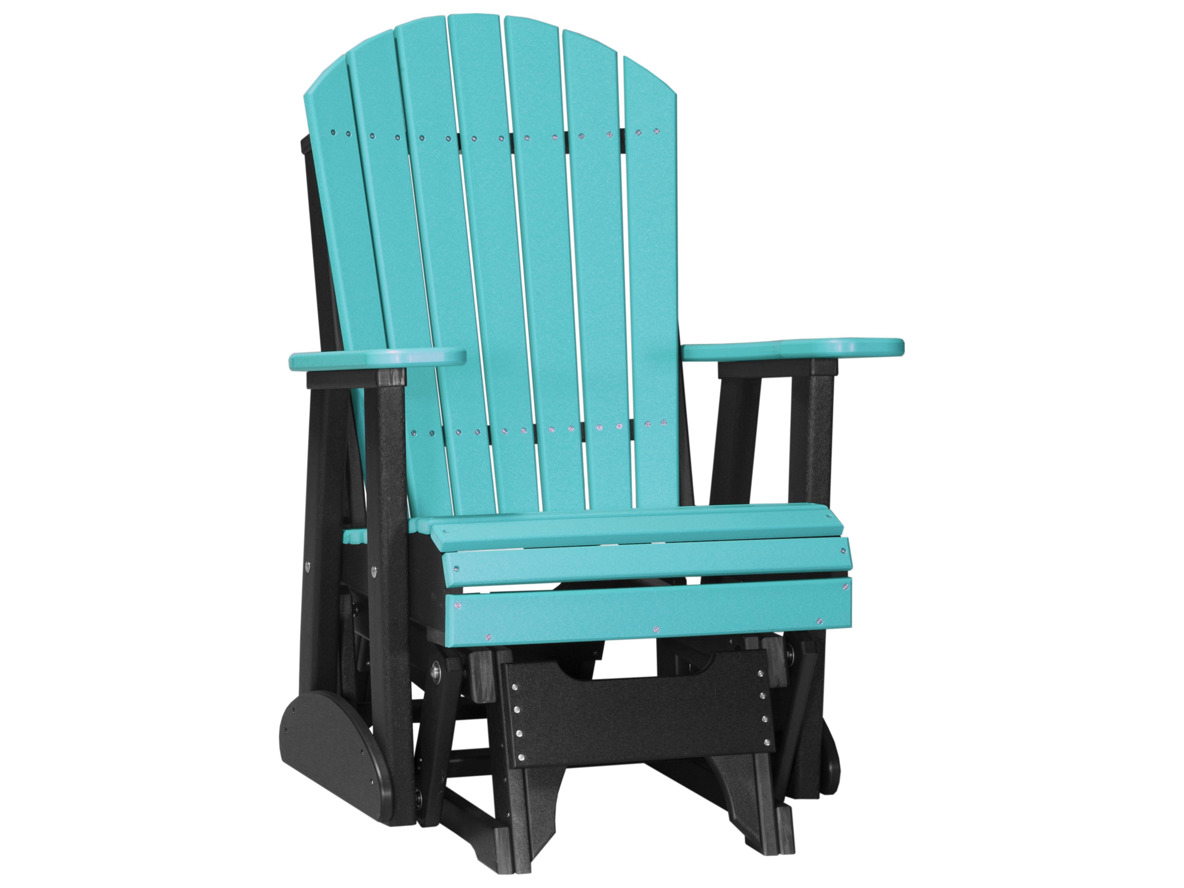 Recycled Plastic Adirondack Glider Chair