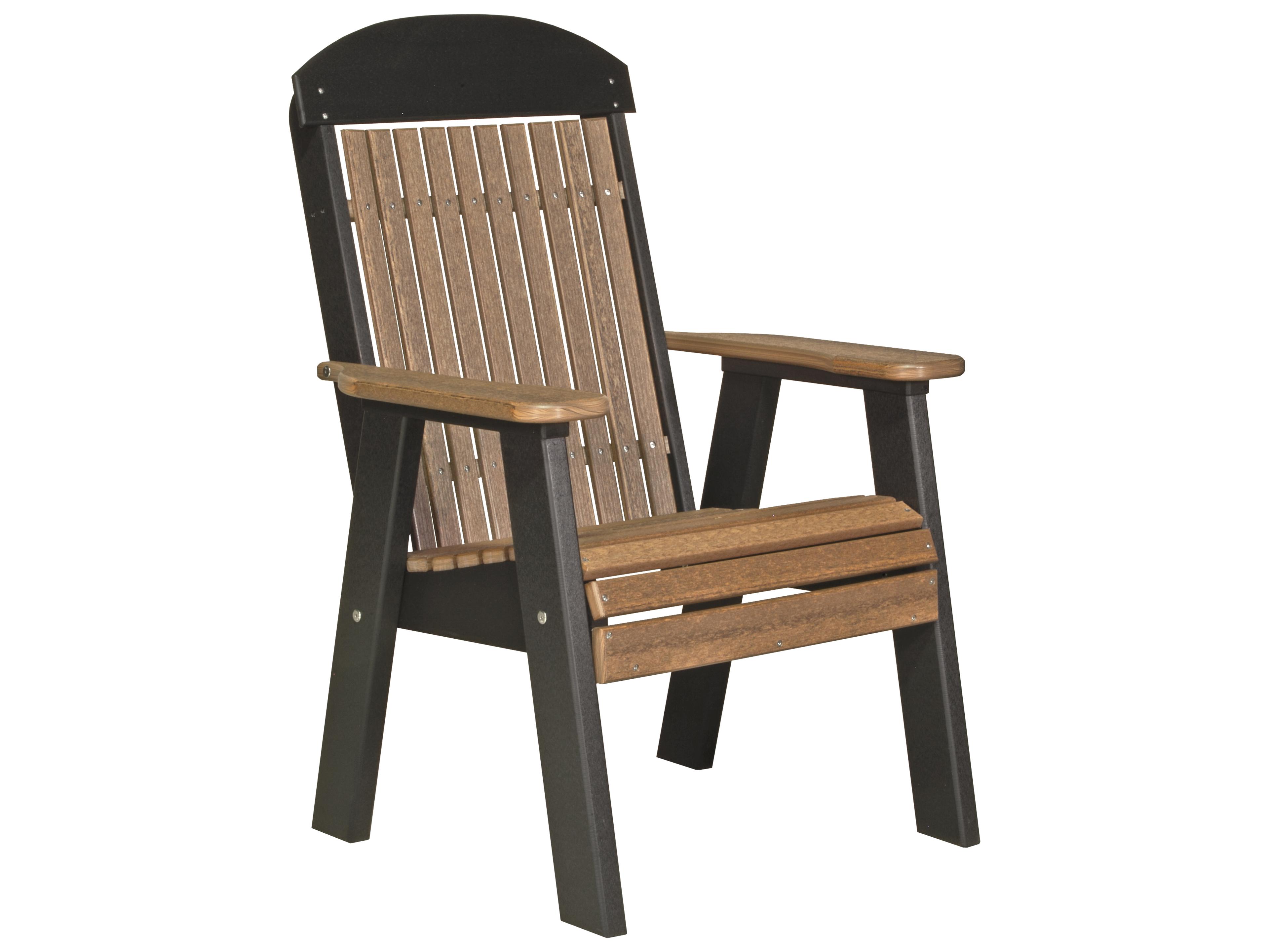 LuxCraft Recycled Plastic Classic Bench