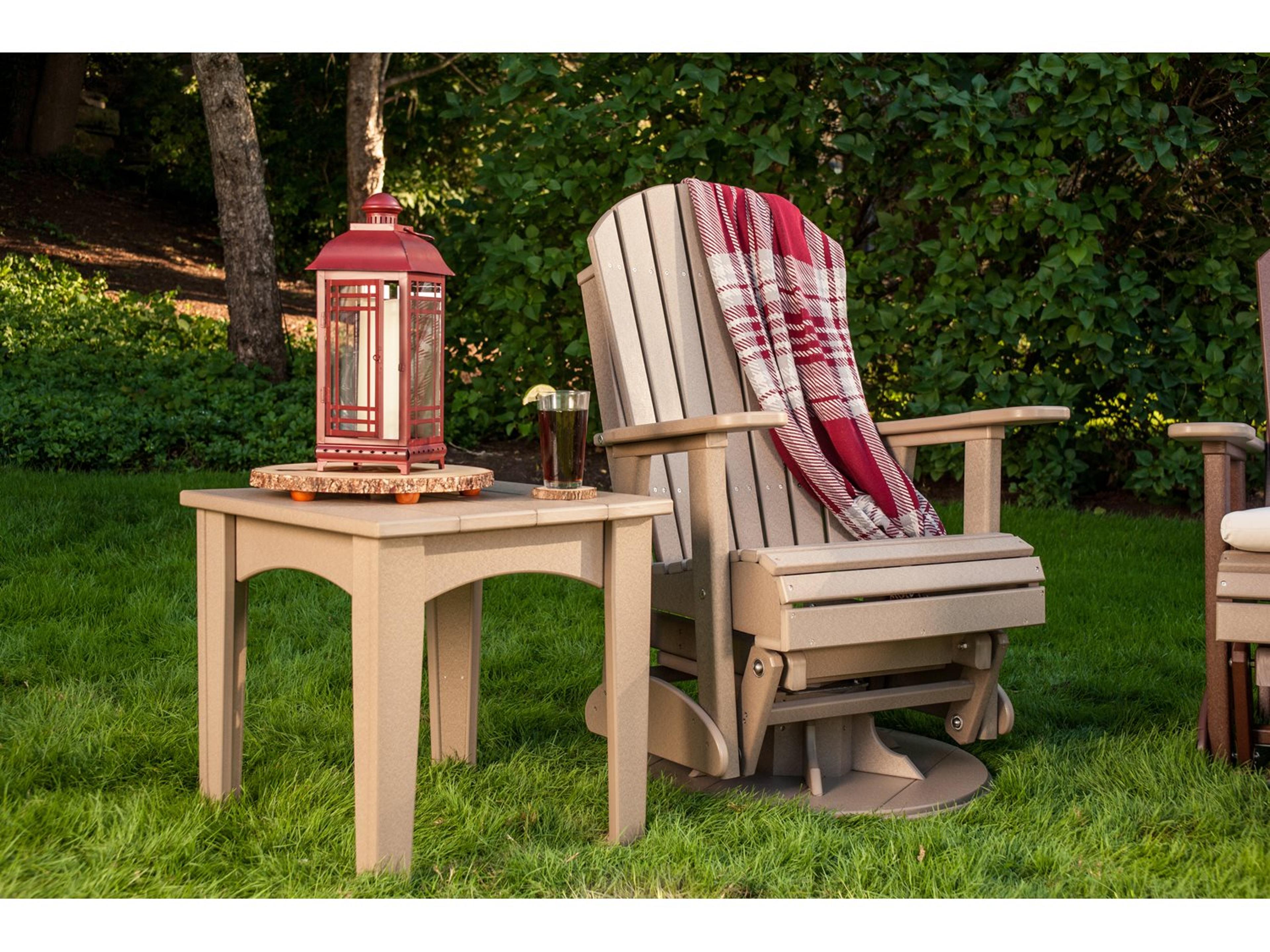 Recycled Plastic Outdoor Patio Lounge Set