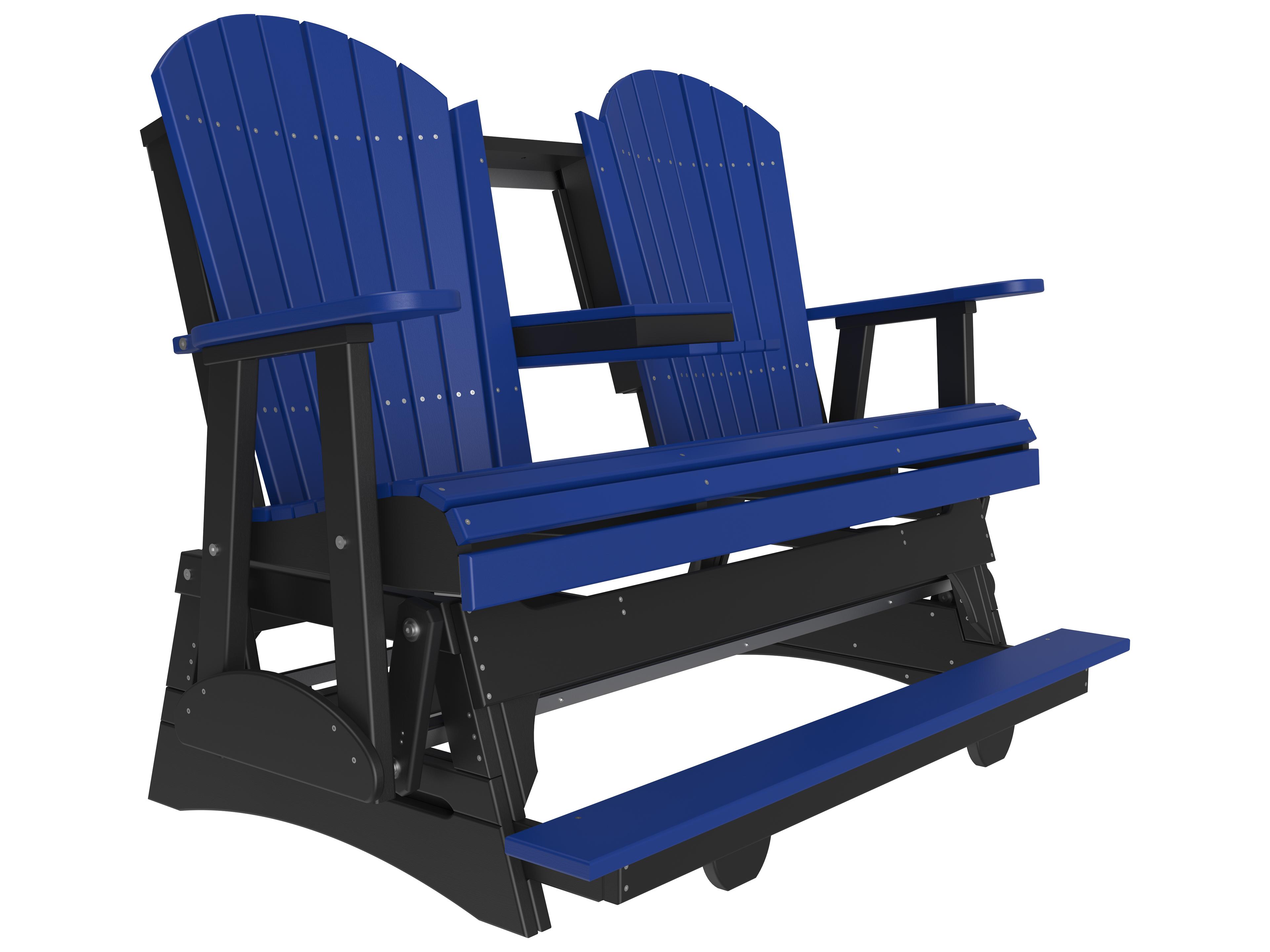 LuxCraft Recycled Plastic Adirondack Counter Glider