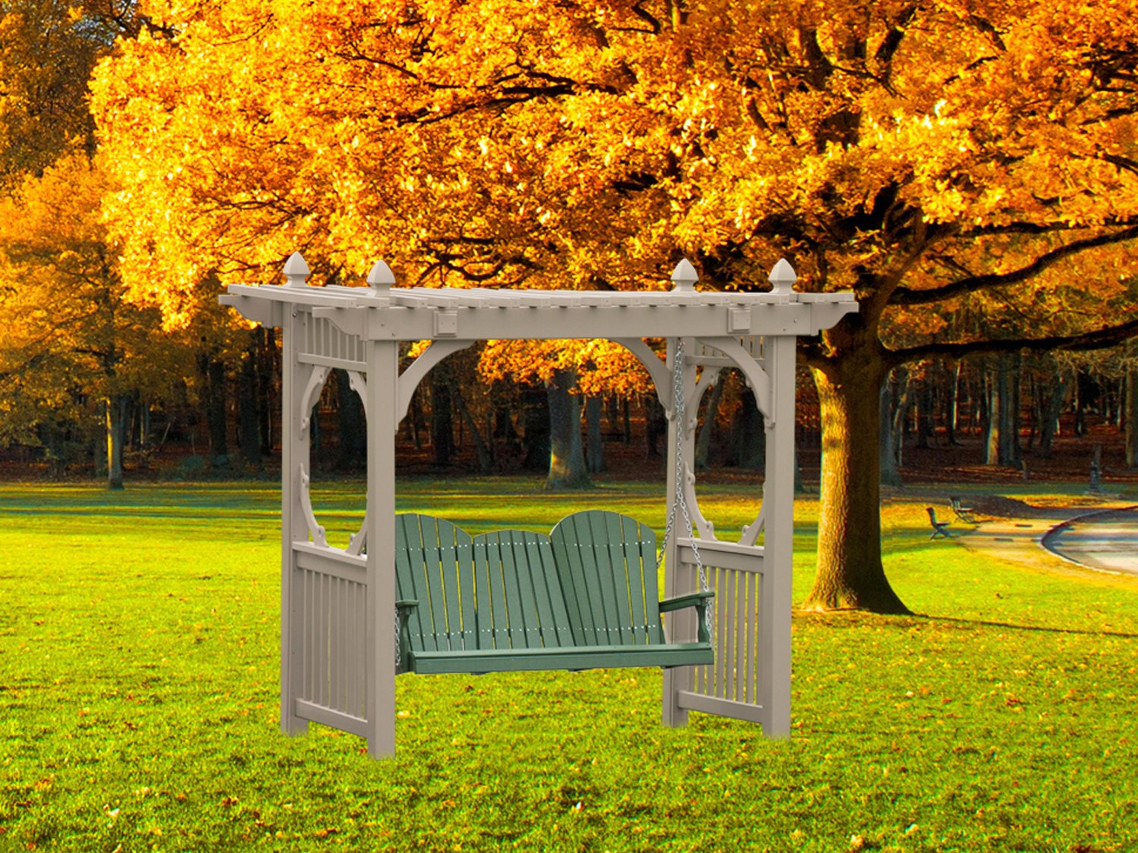 Recycled Plastic Patio Swing