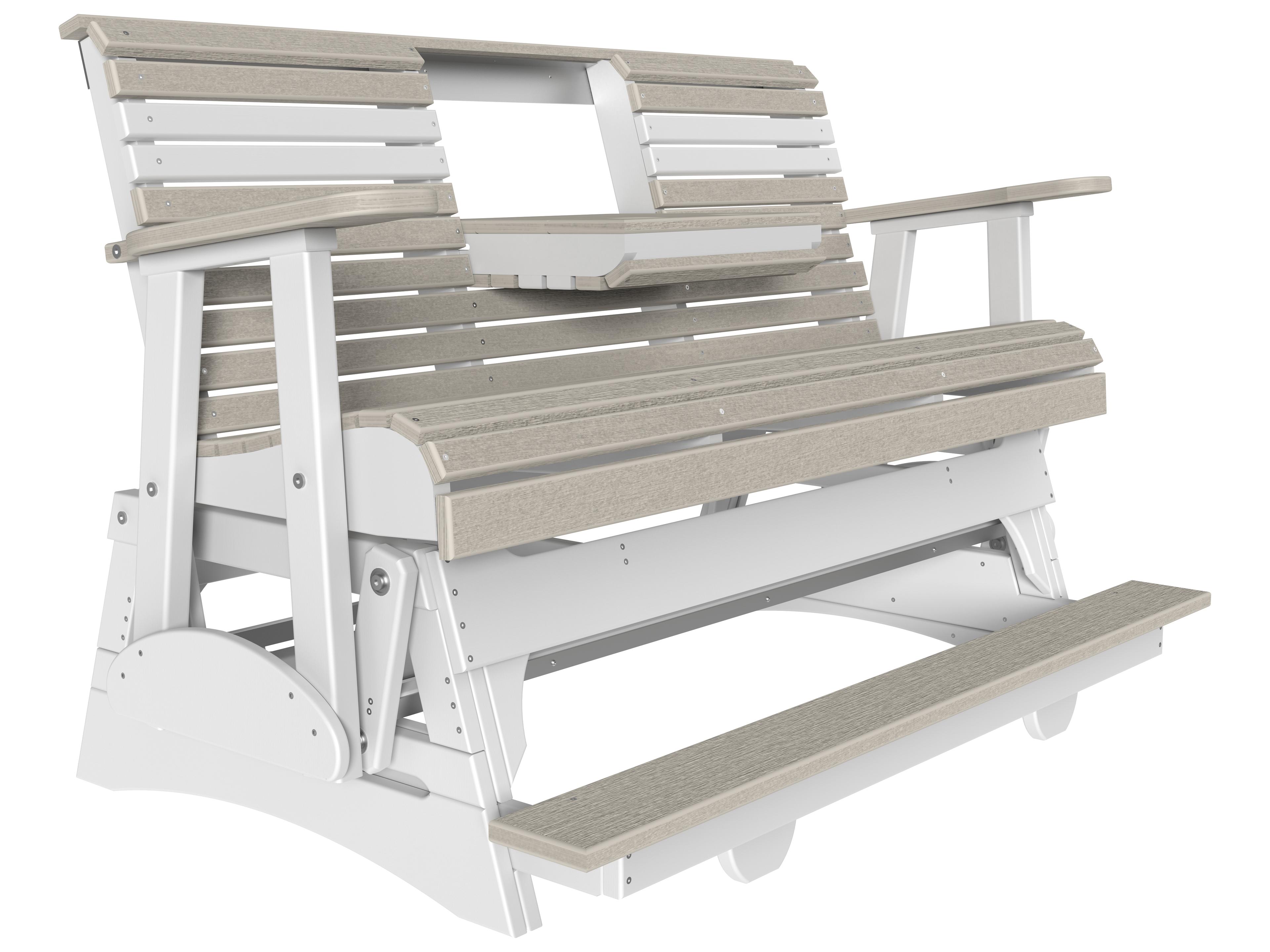 LuxCraft Recycled Plastic Plain Counter Glider