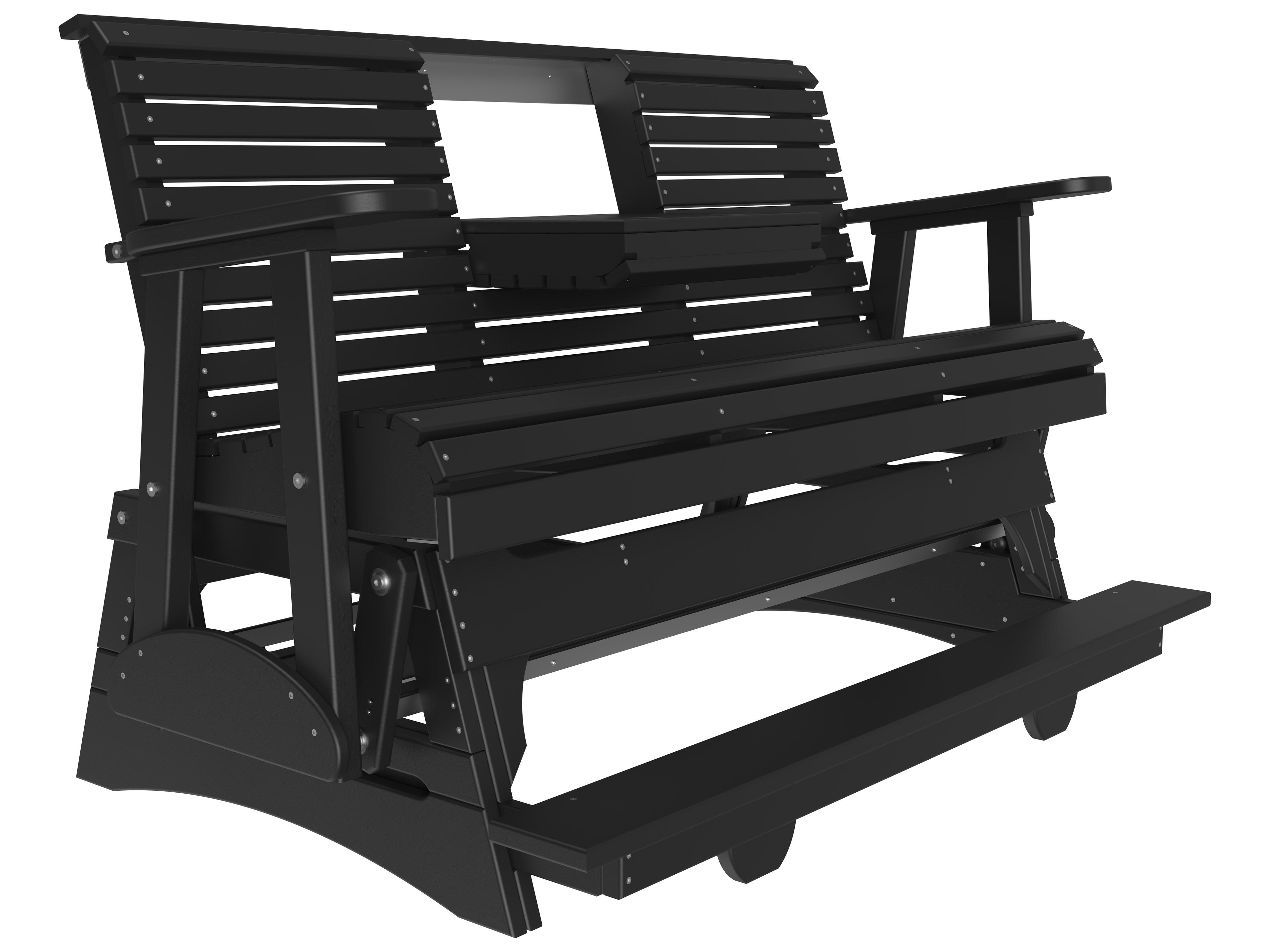 LuxCraft Recycled Plastic Plain Counter Glider