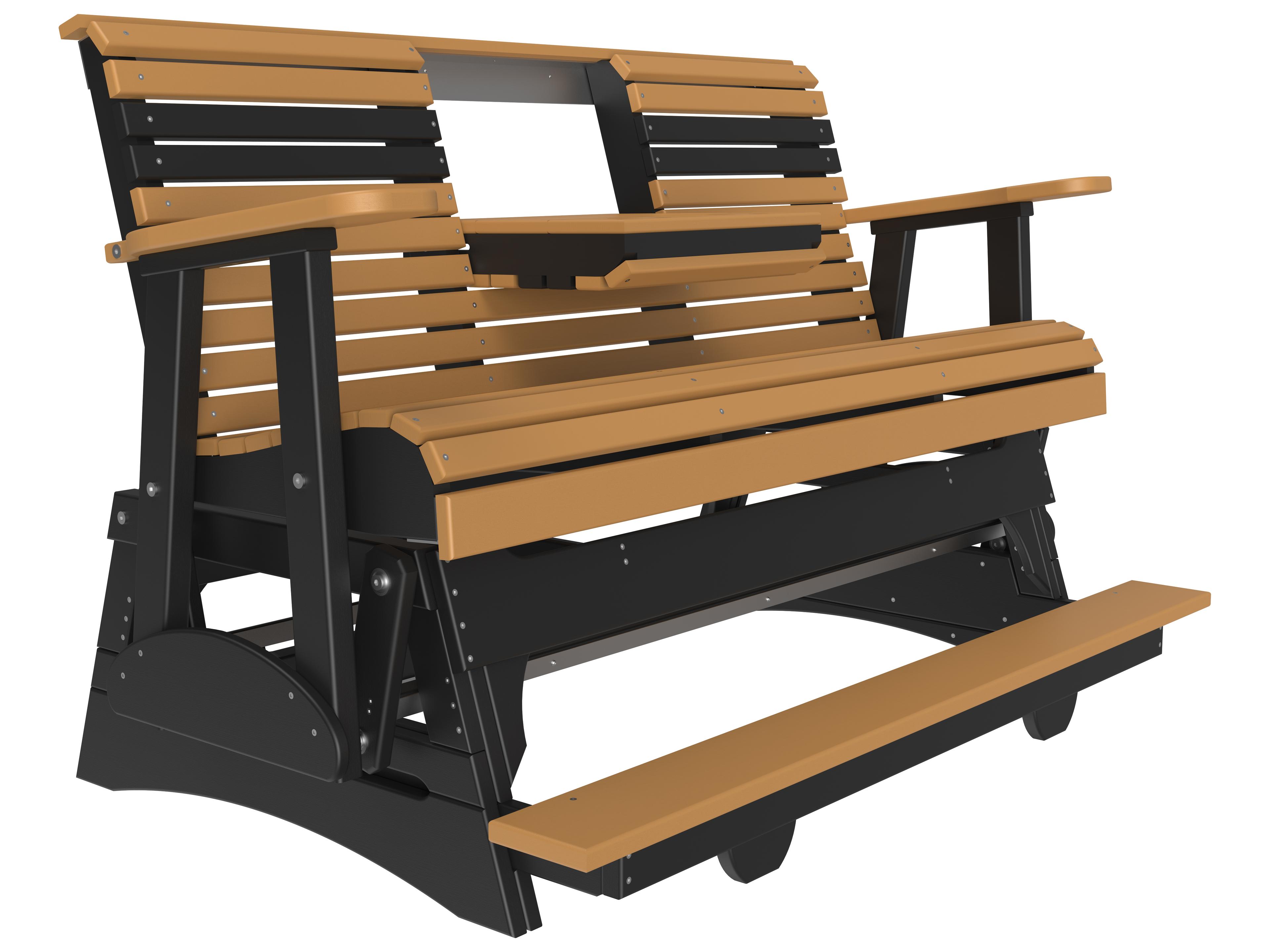 LuxCraft Recycled Plastic Plain Counter Glider