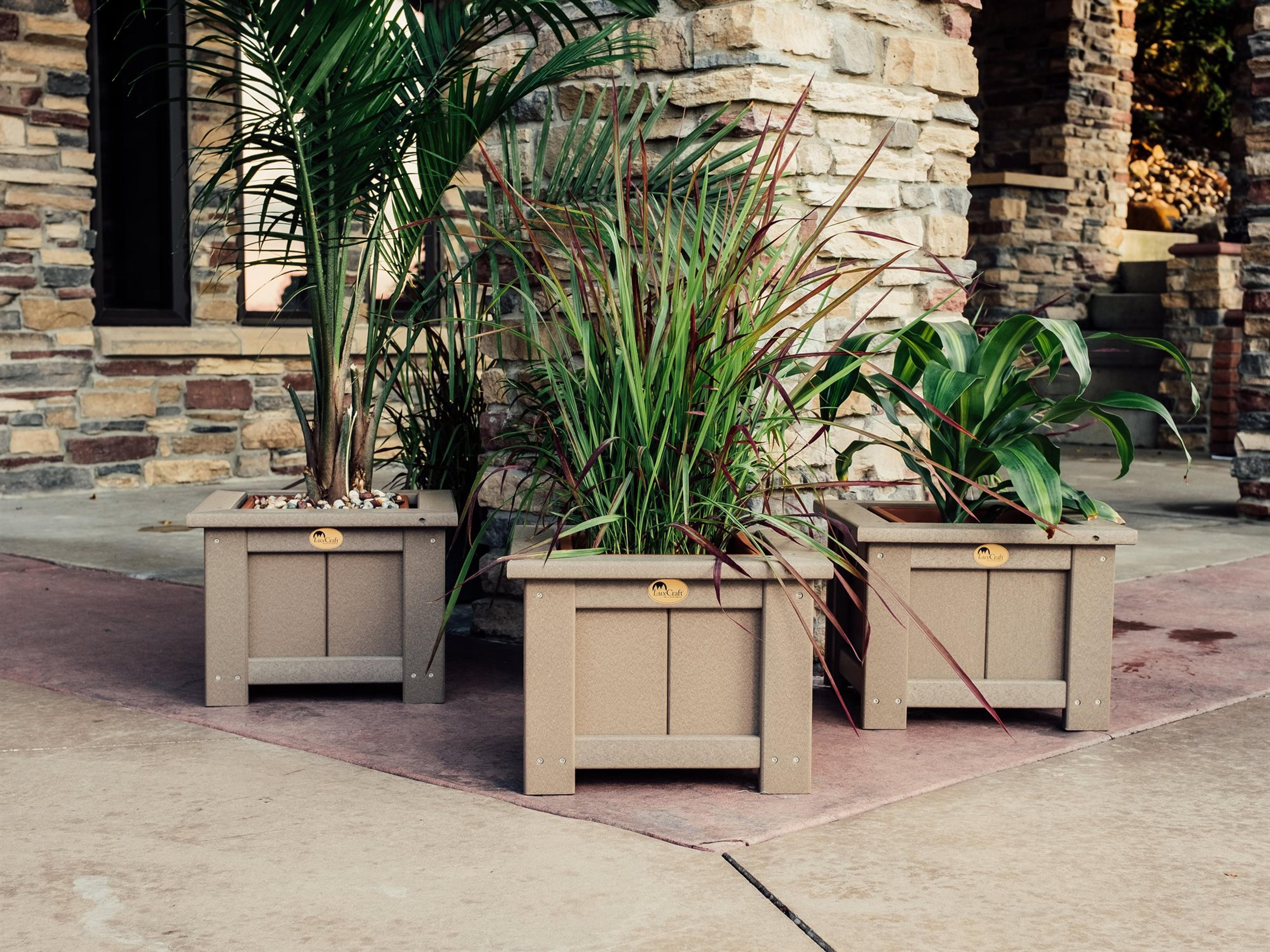 Recycled Plastic Accessories Planter Set