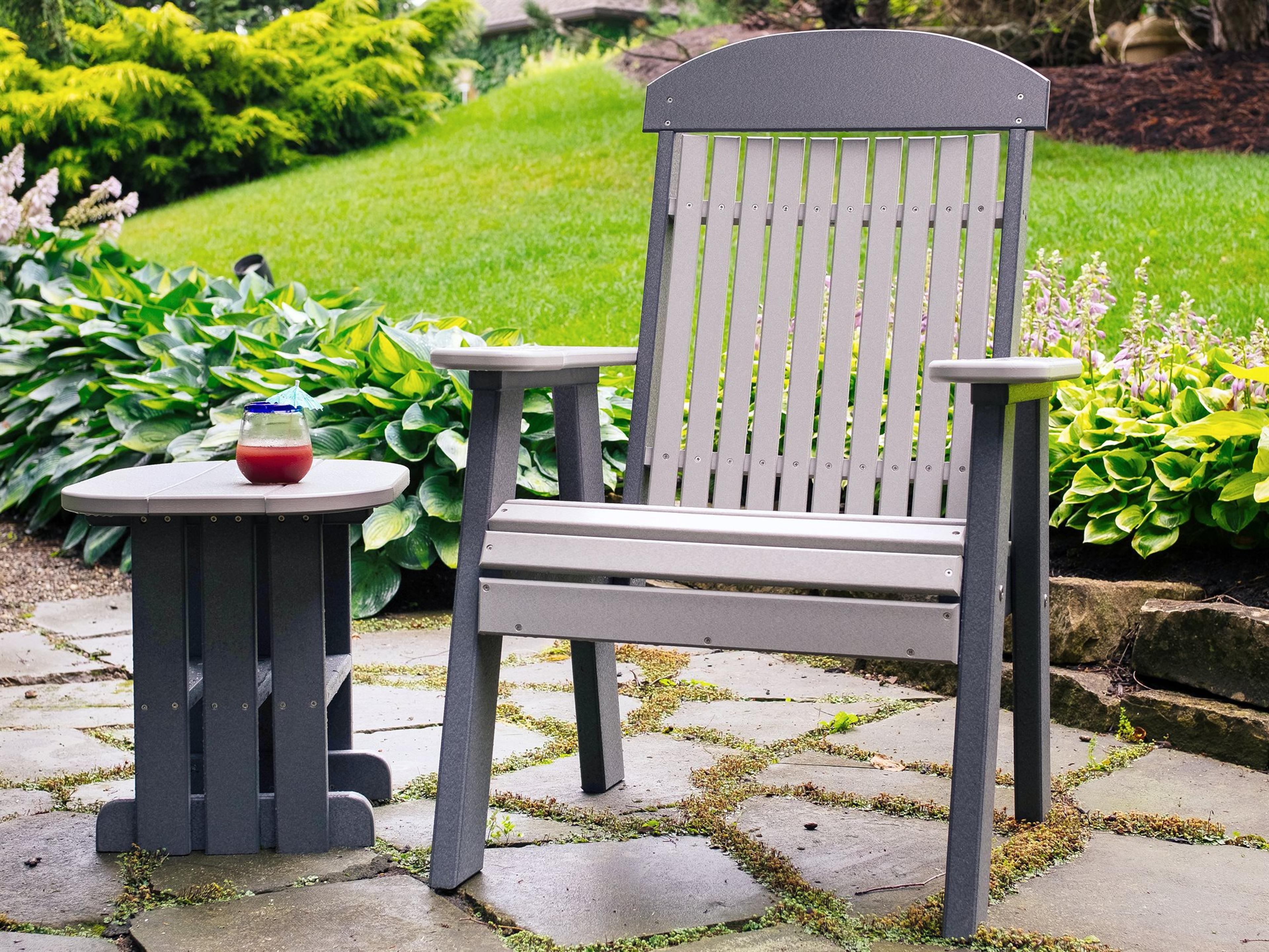 Recycled Plastic Poly Classic Patio Lounge Set