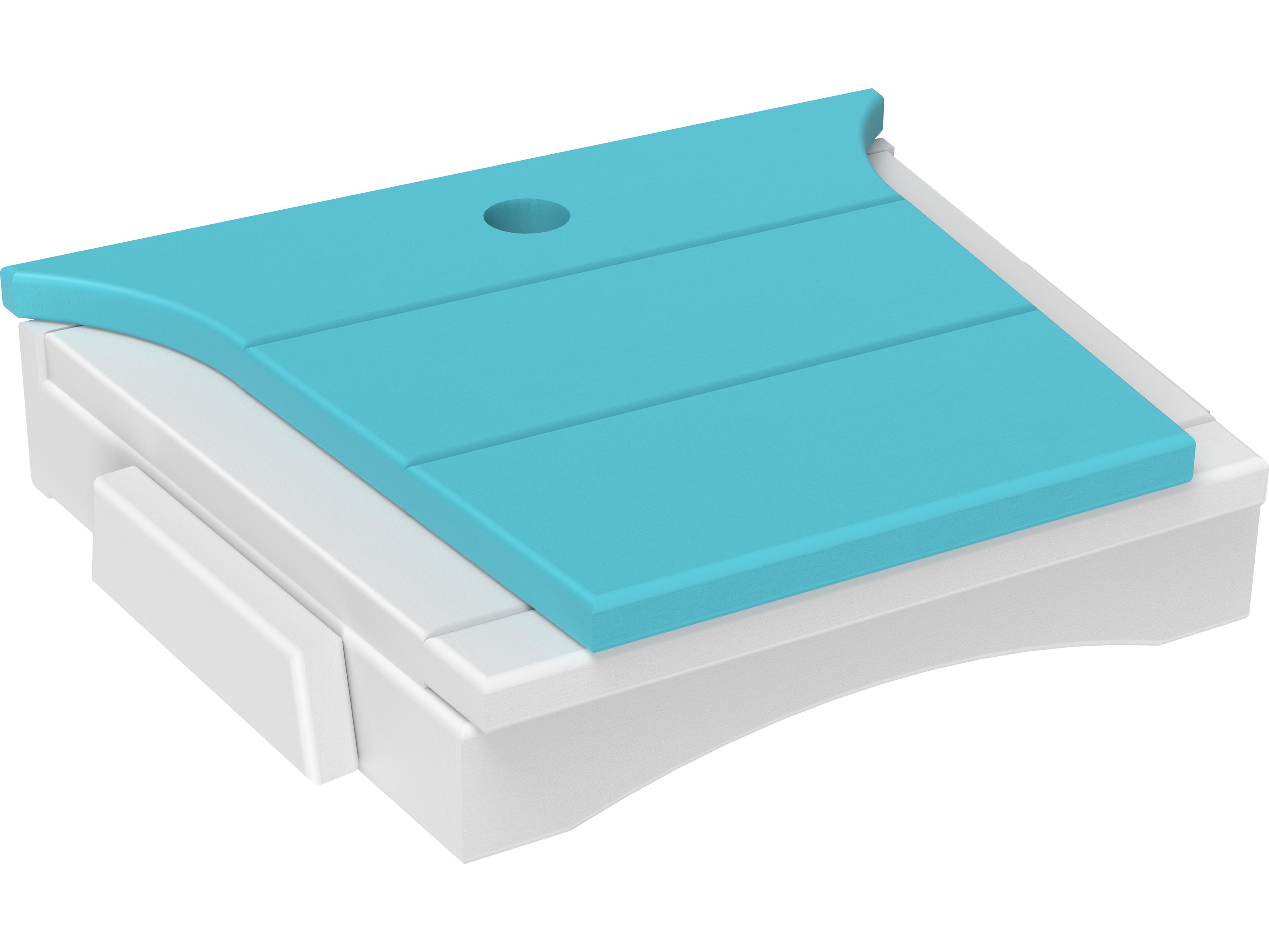 LuxCraft Recycled Plastic Counter Tete-a-Tete Table