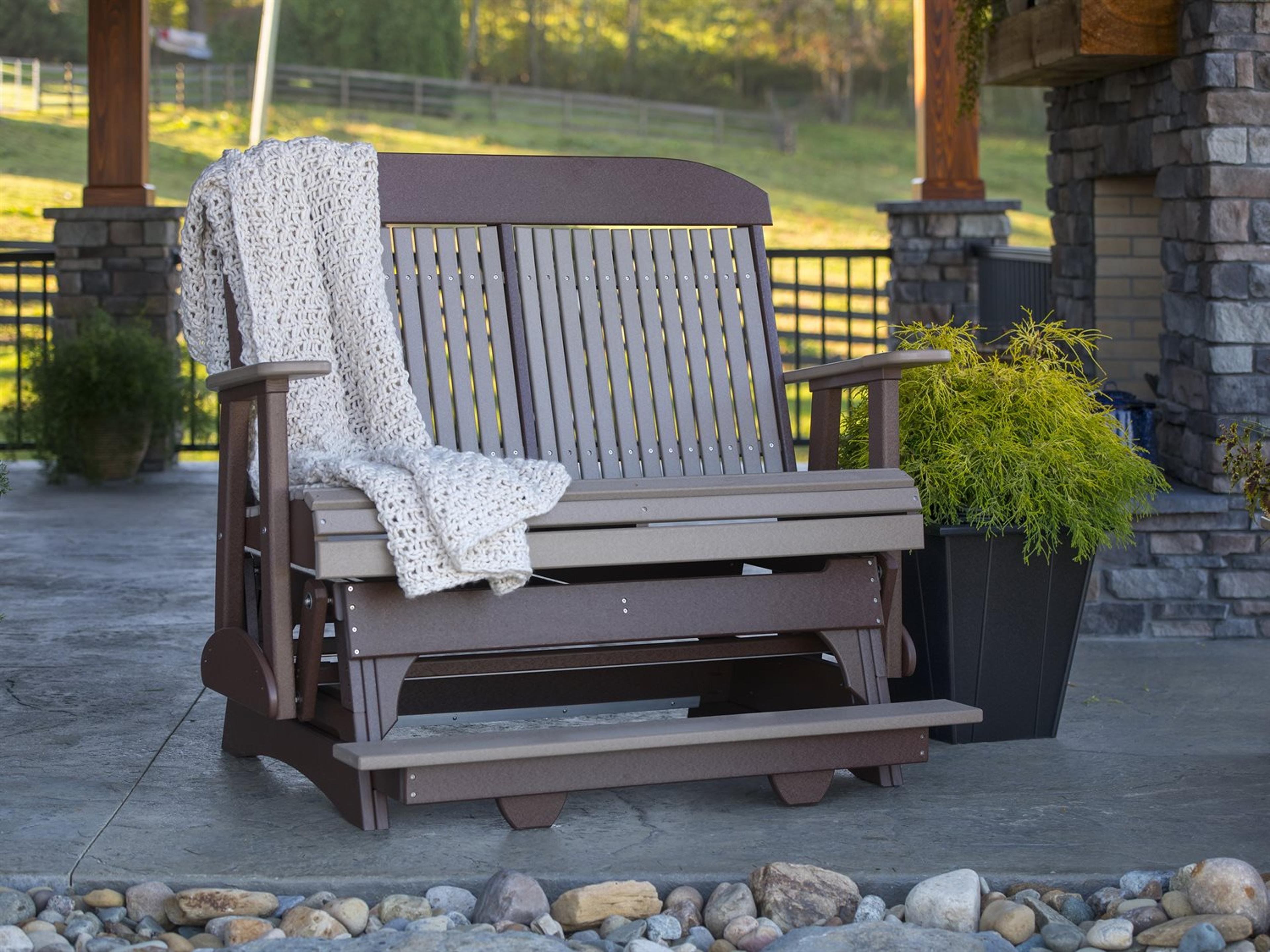 Recycled Plastic Outdoor Patio Lounge Set