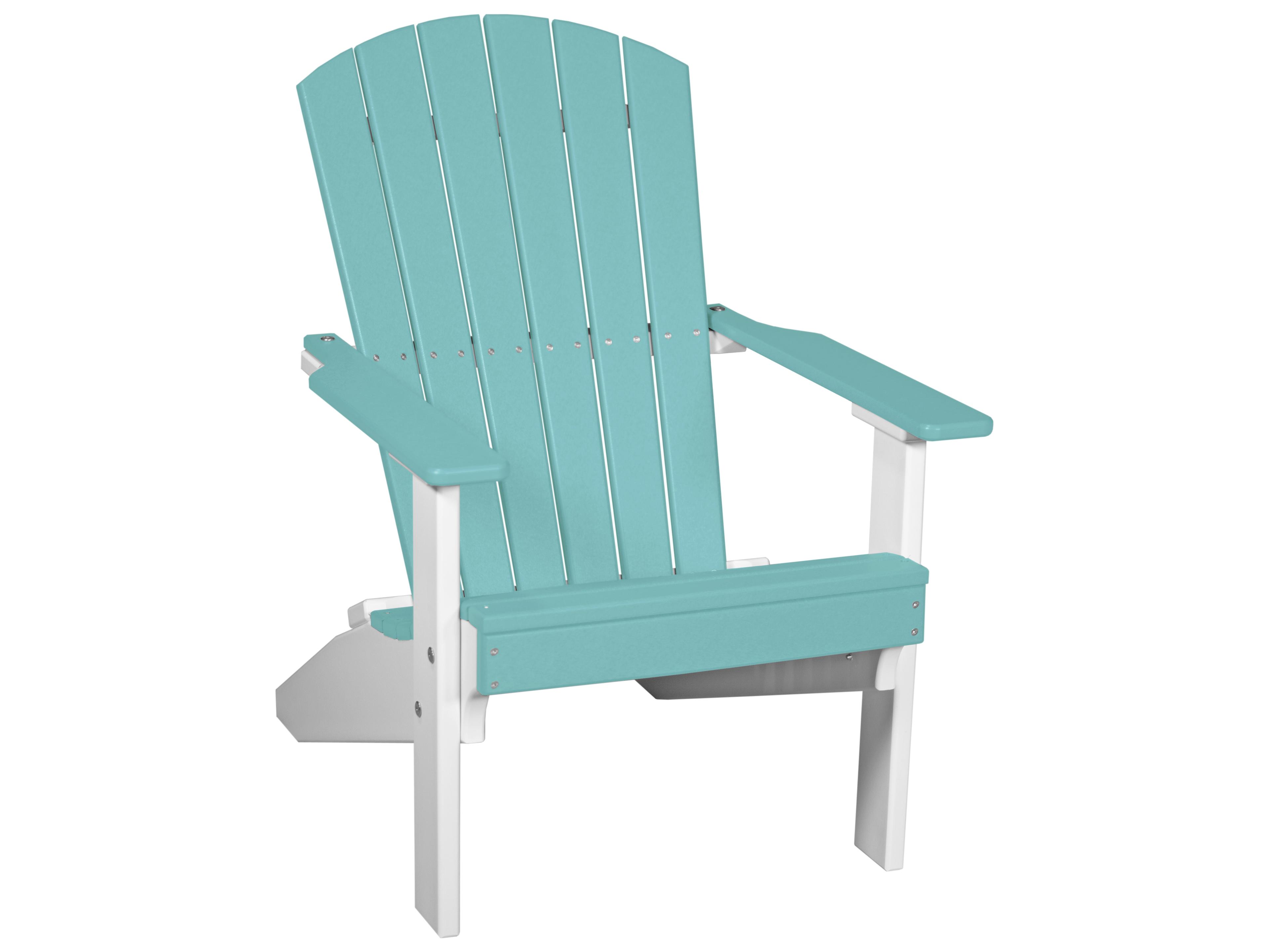LuxCraft Recycled Plastic Lakeside Outdoor Adirondack Chair