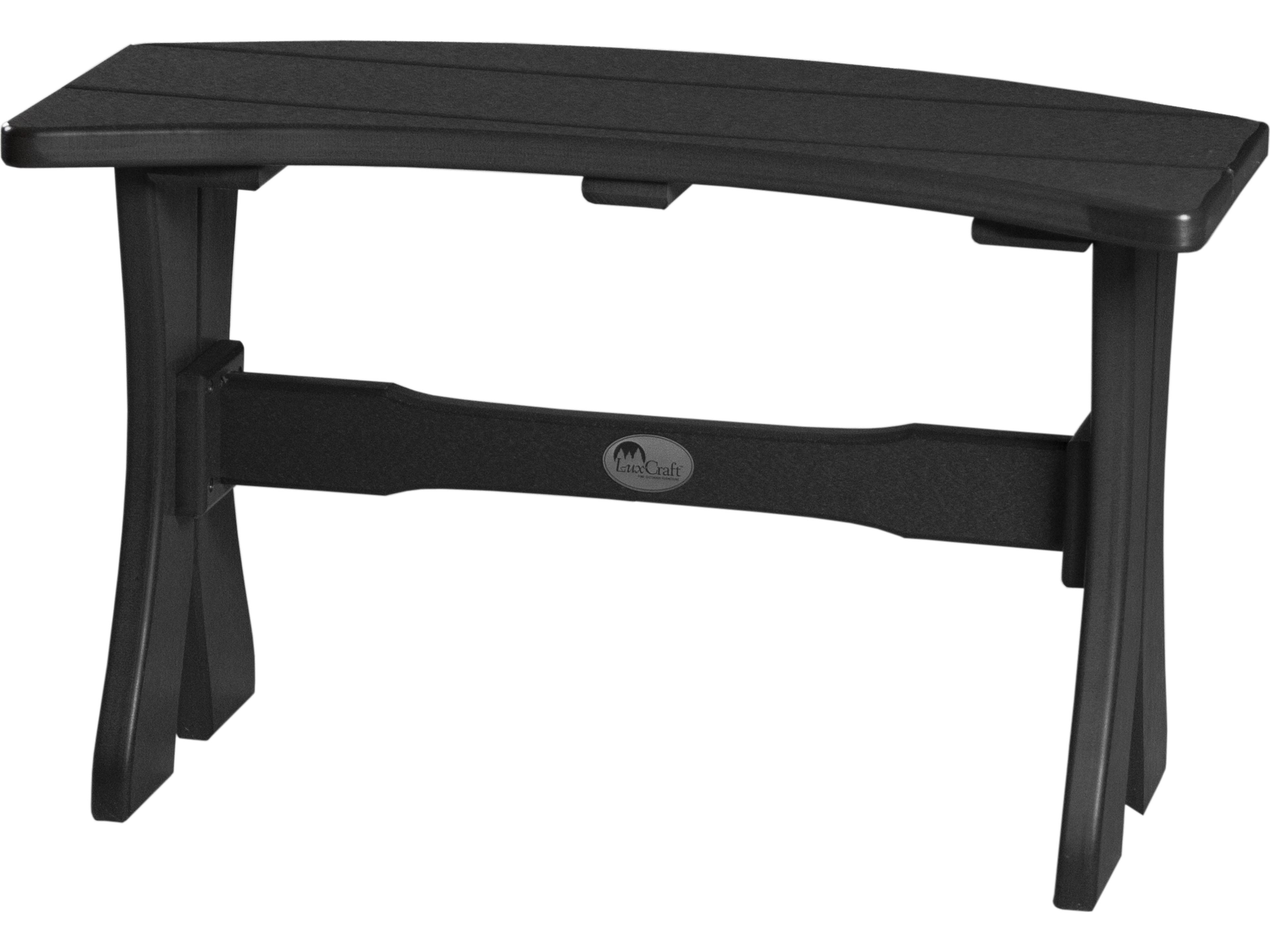 LuxCraft Recycled Plastic 28 Table Patio Bench